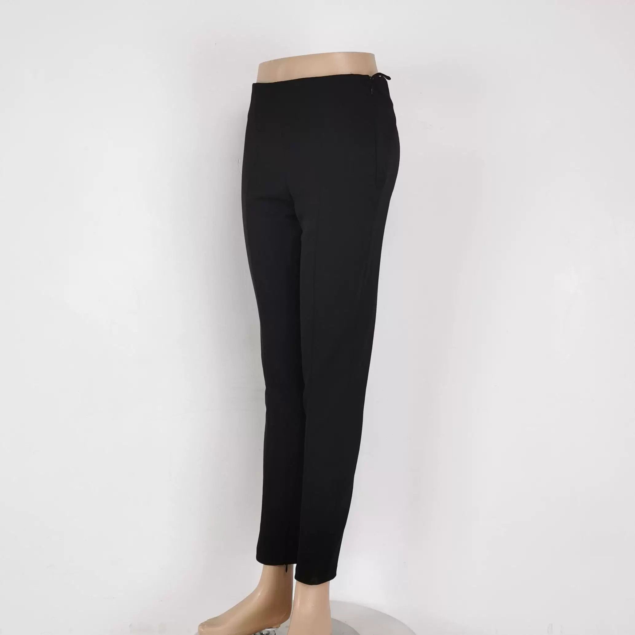 Prada Prada Black Tailored Fitted Pants Size S Size 40" / US 18 - 2 Thumbnail