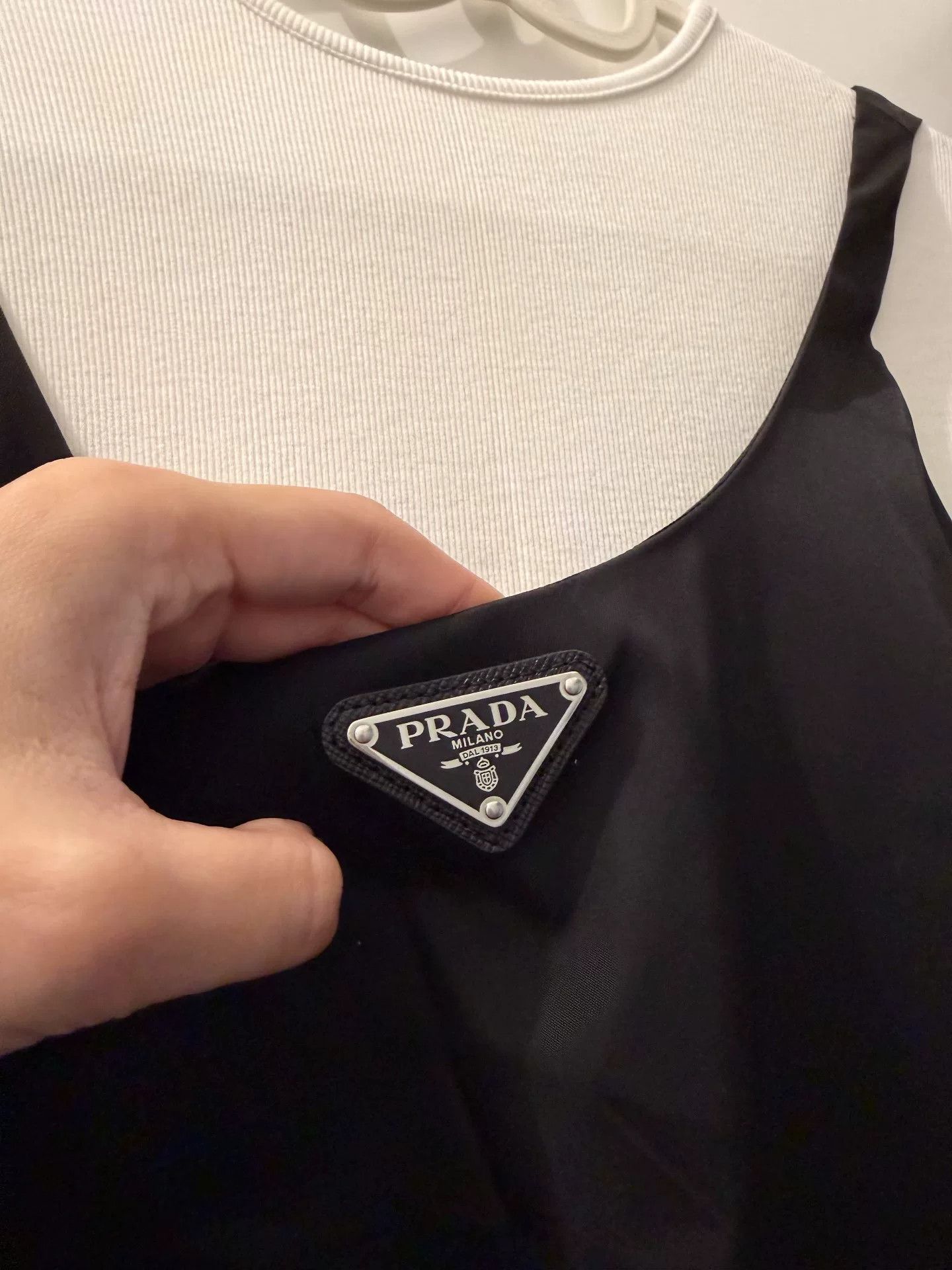Prada Prada Black Dress with Classic Silhouette Size S / US 4 / IT 40 - 2 Thumbnail