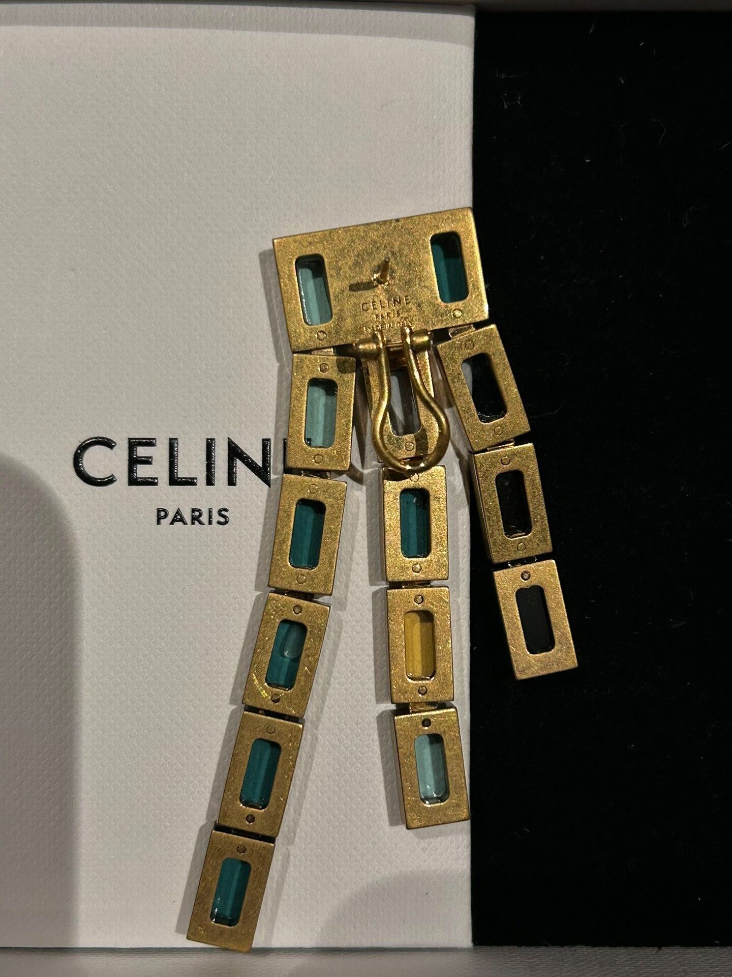 Celine Celine Colorful Glass Earrings by Phoebe Philo Size ONE SIZE - 3 Thumbnail