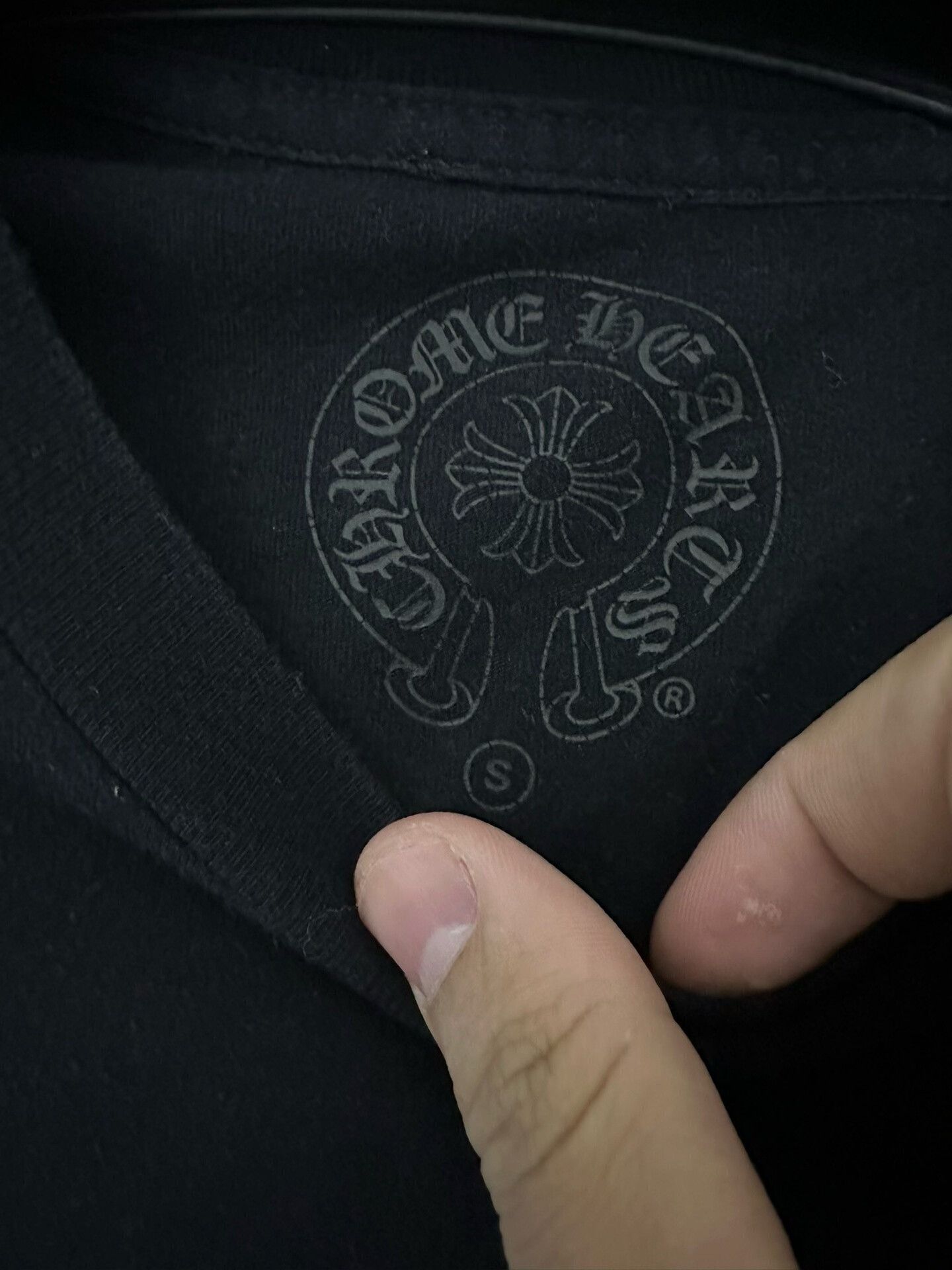 Chrome Hearts Chrome Hearts Long Sleeve Black Shirt Size US S / EU 44-46 / 1 - 5 Thumbnail