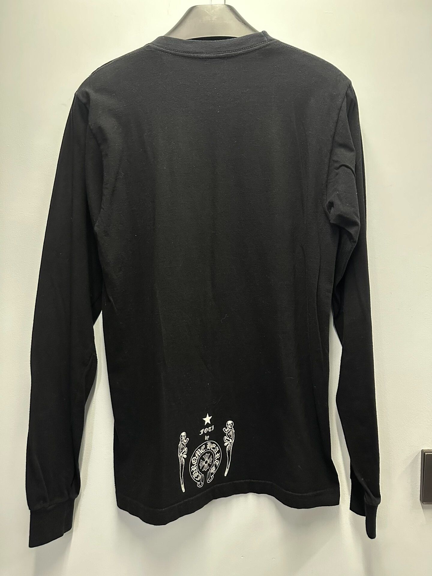 Chrome Hearts Chrome Hearts Long Sleeve Black Shirt Size US S / EU 44-46 / 1 - 3 Thumbnail