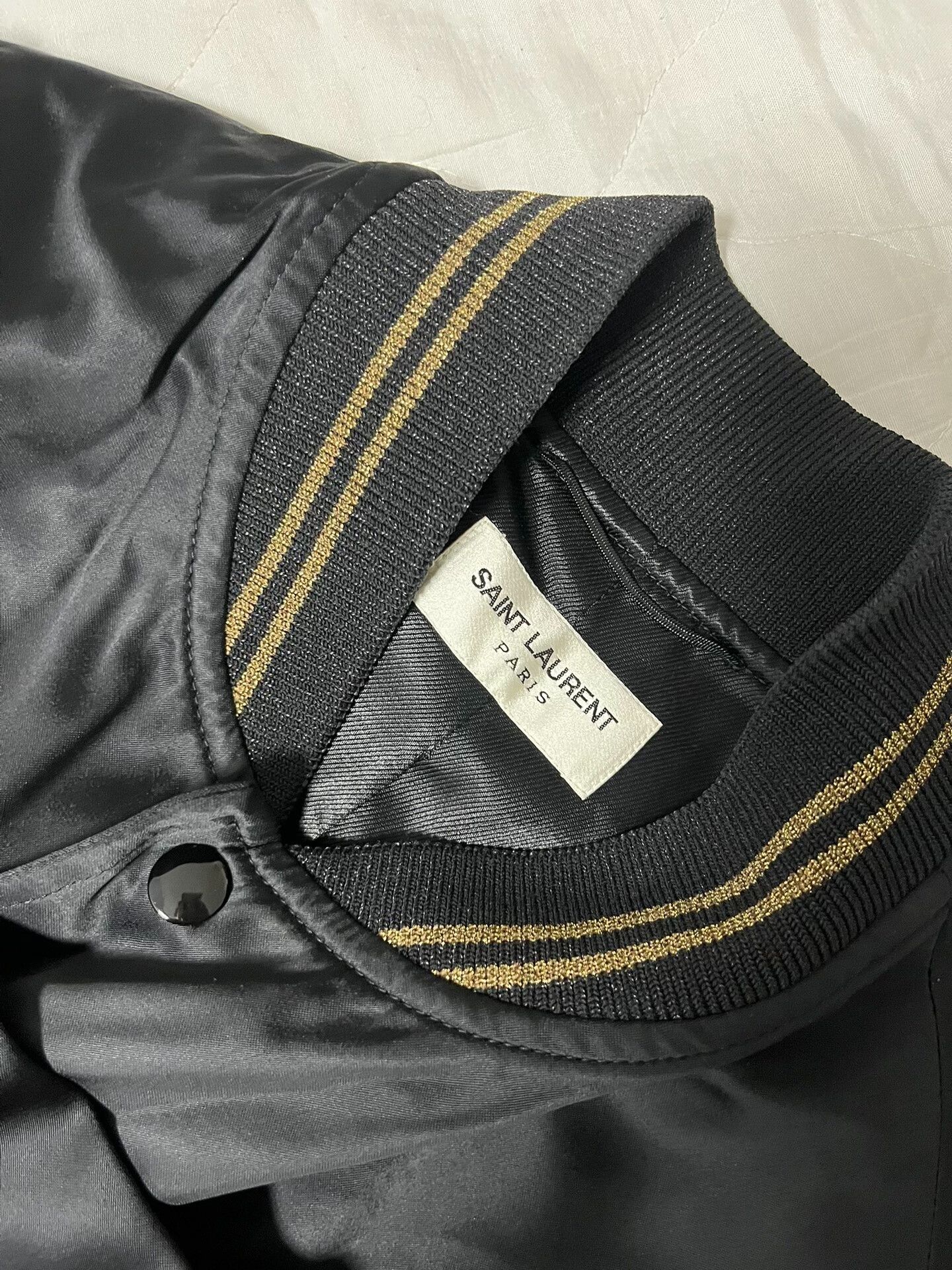Yves Saint Laurent Saint Laurent YSL Hollywood Bomber Jacket Size US M / EU 48-50 / 2 - 4 Thumbnail