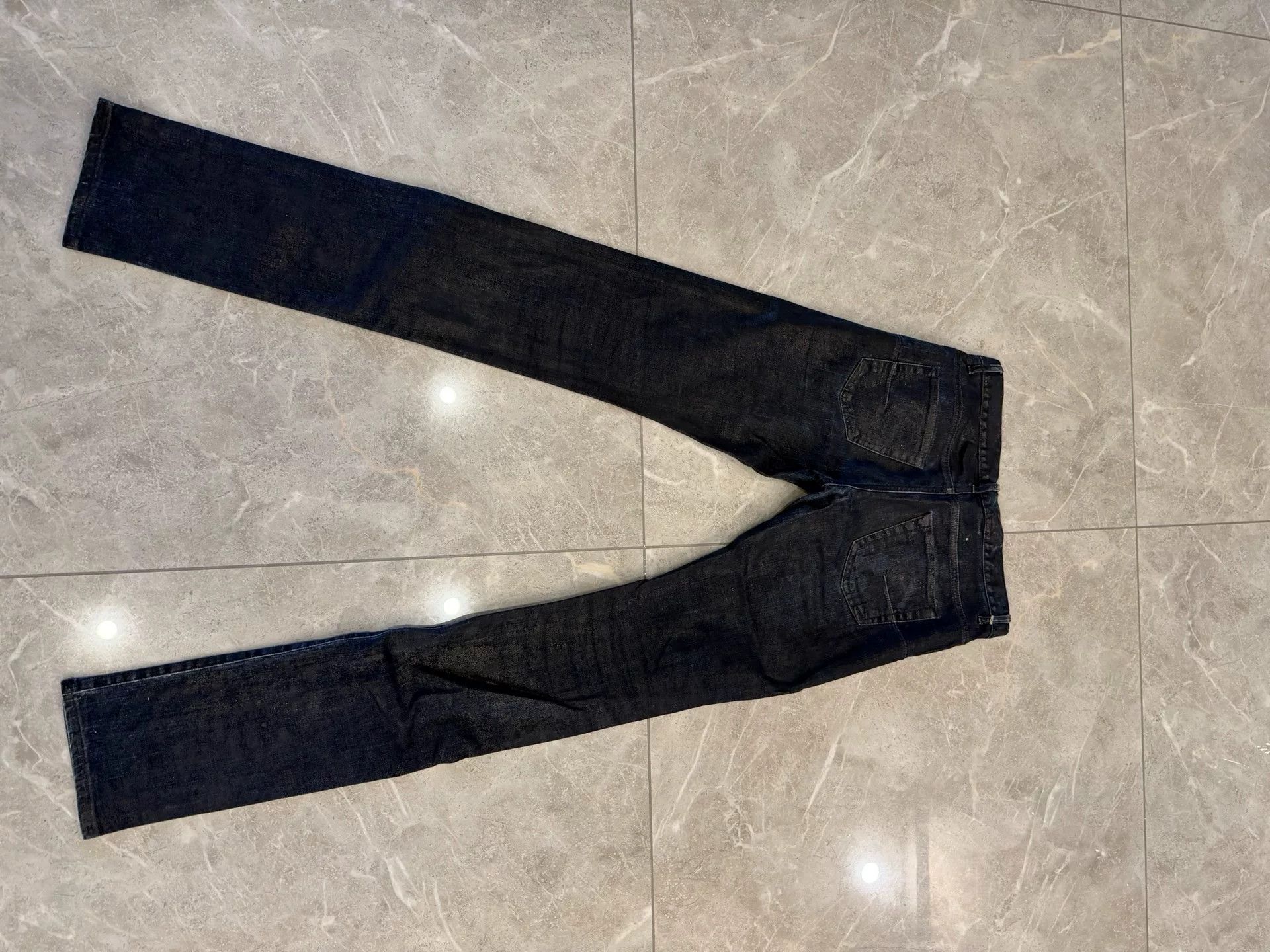 Dior Dior Men's Dark Wash Denim Jeans Size US 26 / EU 42 - 5 Thumbnail
