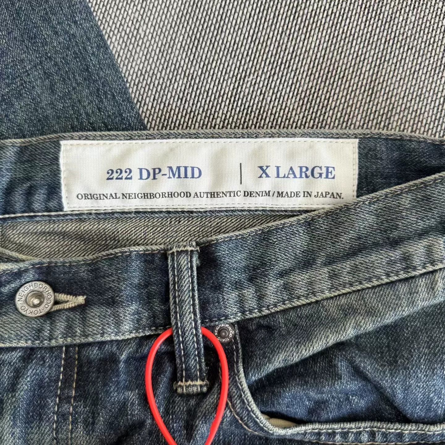 Neighborhood Neighborhood Basic Wash Denim Jeans Size US 34 / EU 50 - 5 Thumbnail