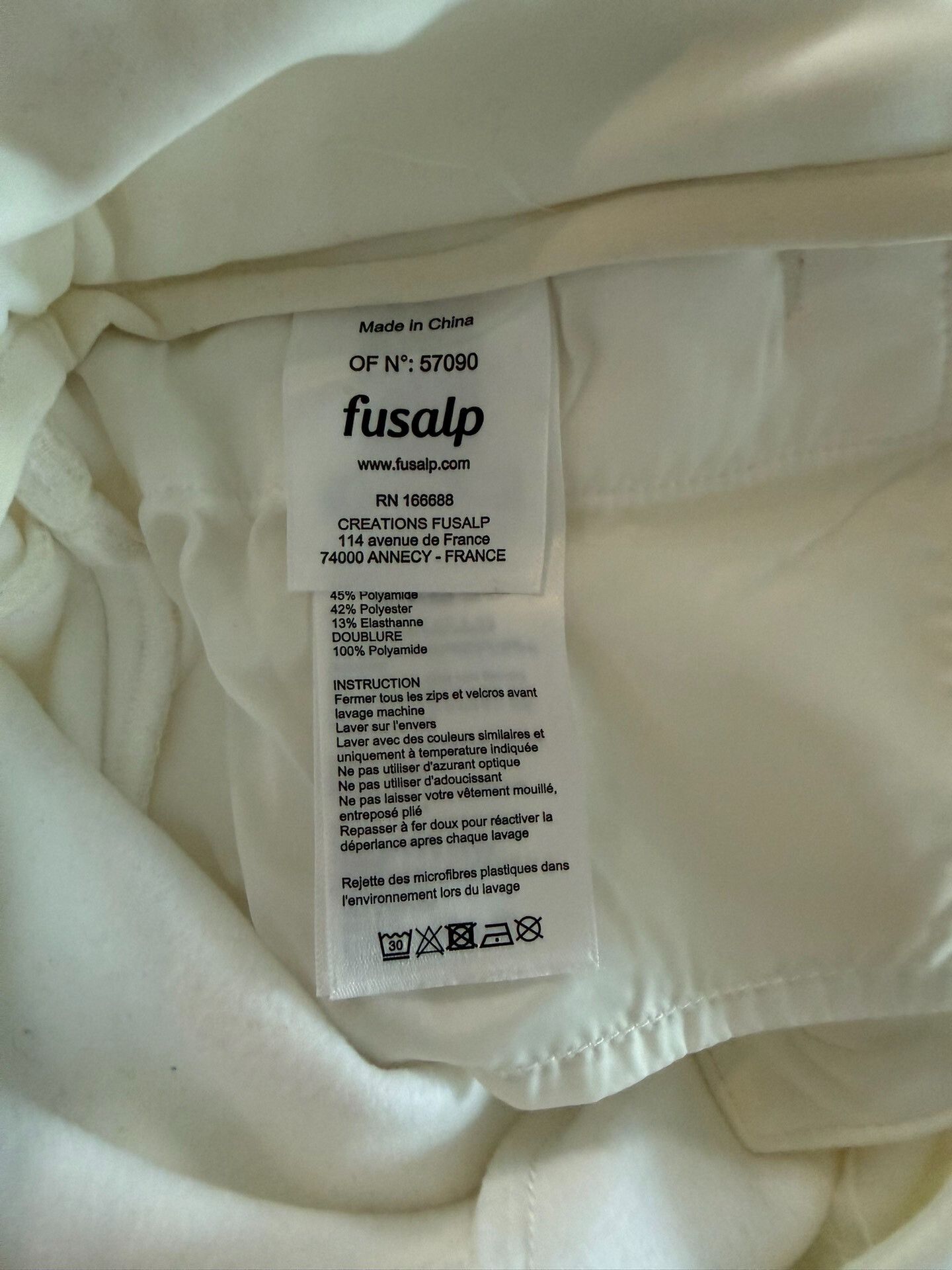 Fusalp Fusalp Women's High-Waisted Ski Pants Size 34" / US 12 / IT 48 - 6 Thumbnail