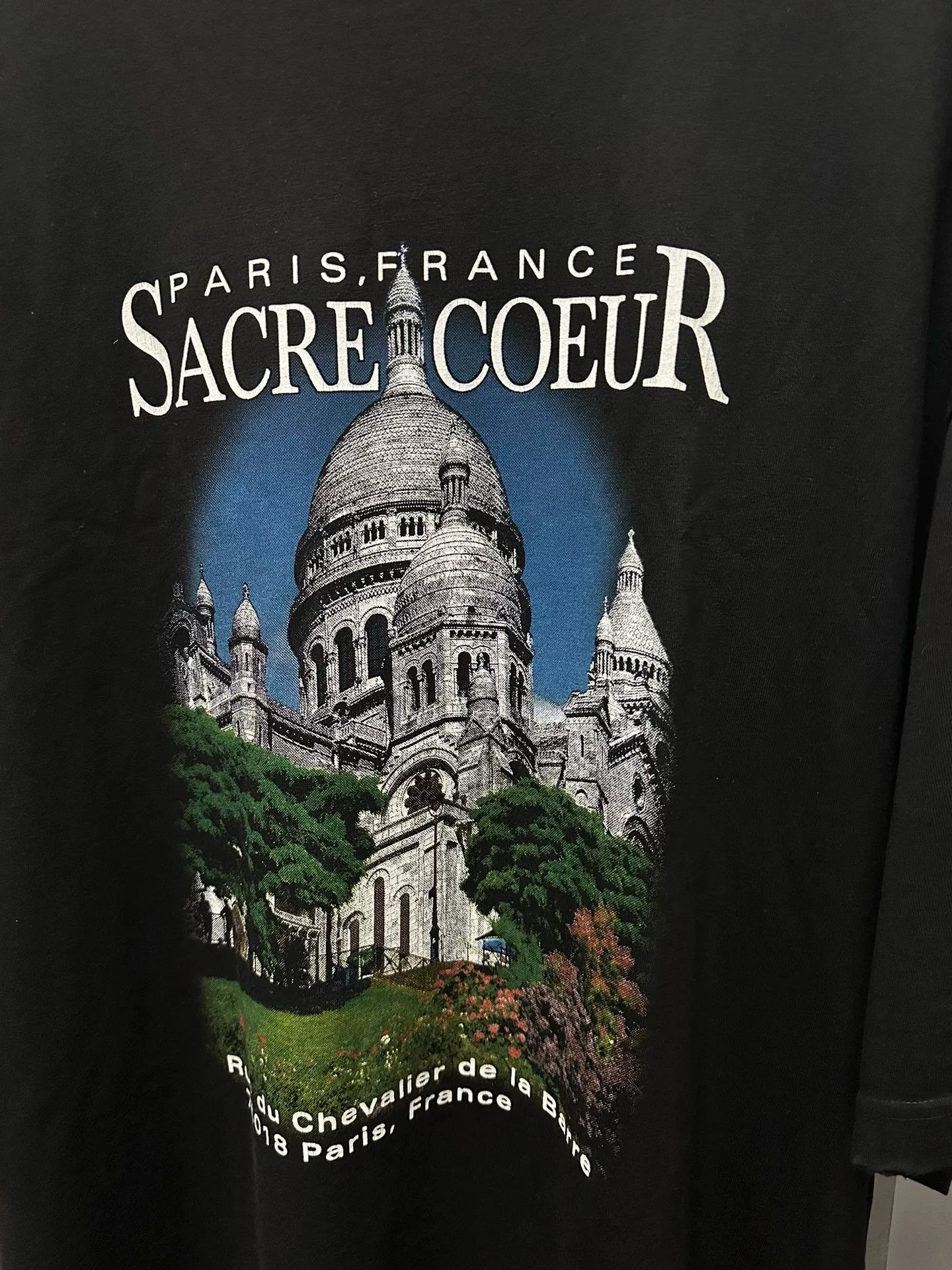 Balenciaga Balenciaga Castle Print Oversized T-Shirt Size US S / EU 44-46 / 1 - 4 Thumbnail