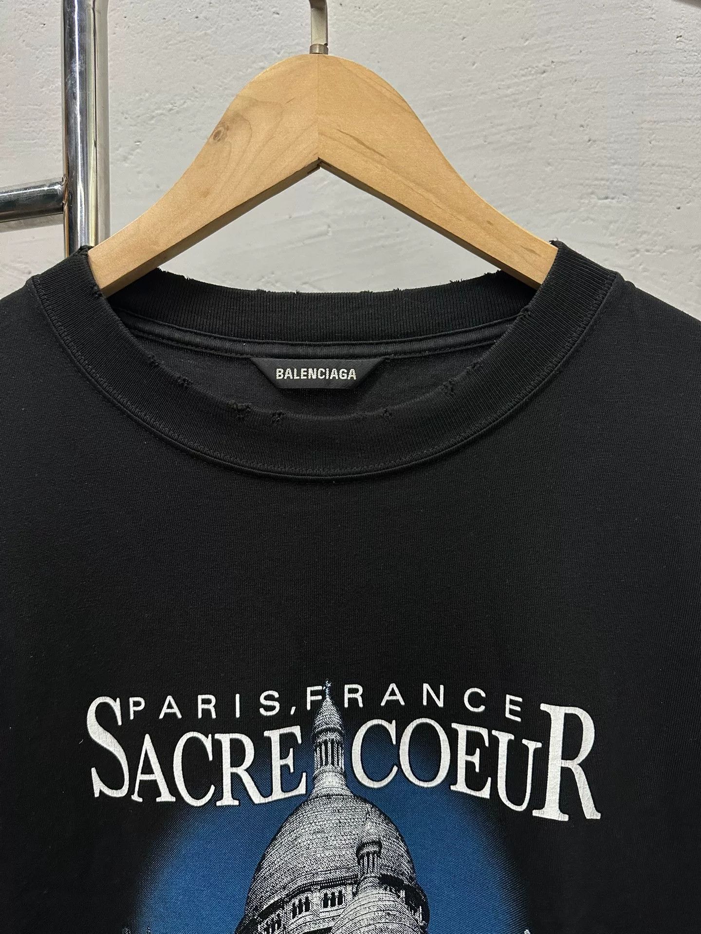 Balenciaga Balenciaga Castle Print Oversized T-Shirt Size US S / EU 44-46 / 1 - 3 Thumbnail