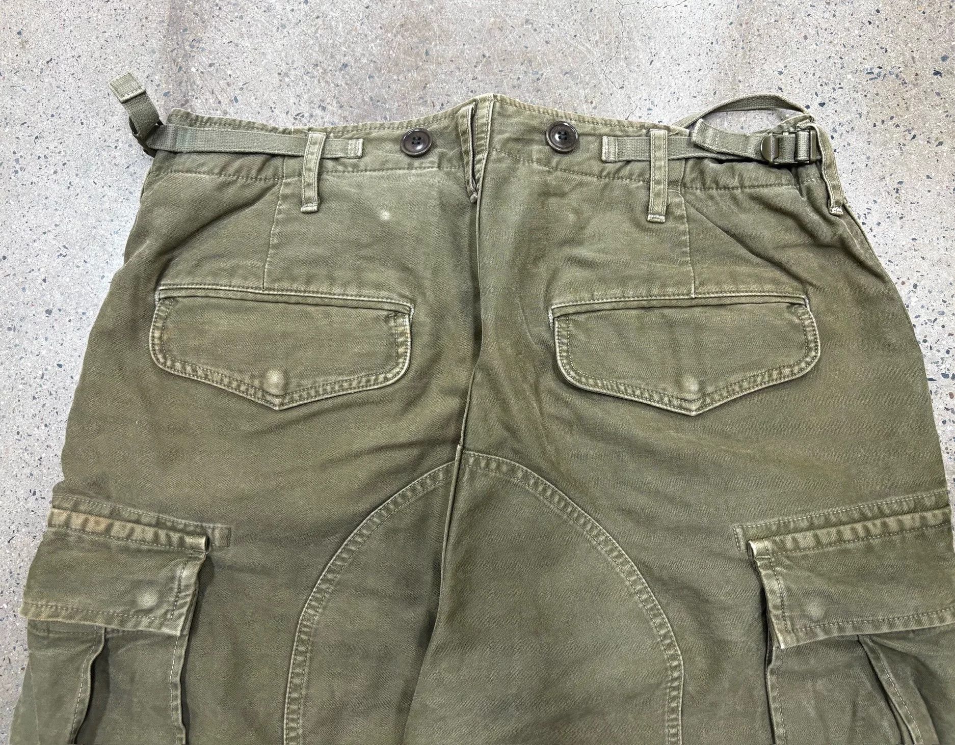 Visvim Visvim Olive Green Cargo Shorts for Men Size US 28 / EU 44 - 6 Thumbnail