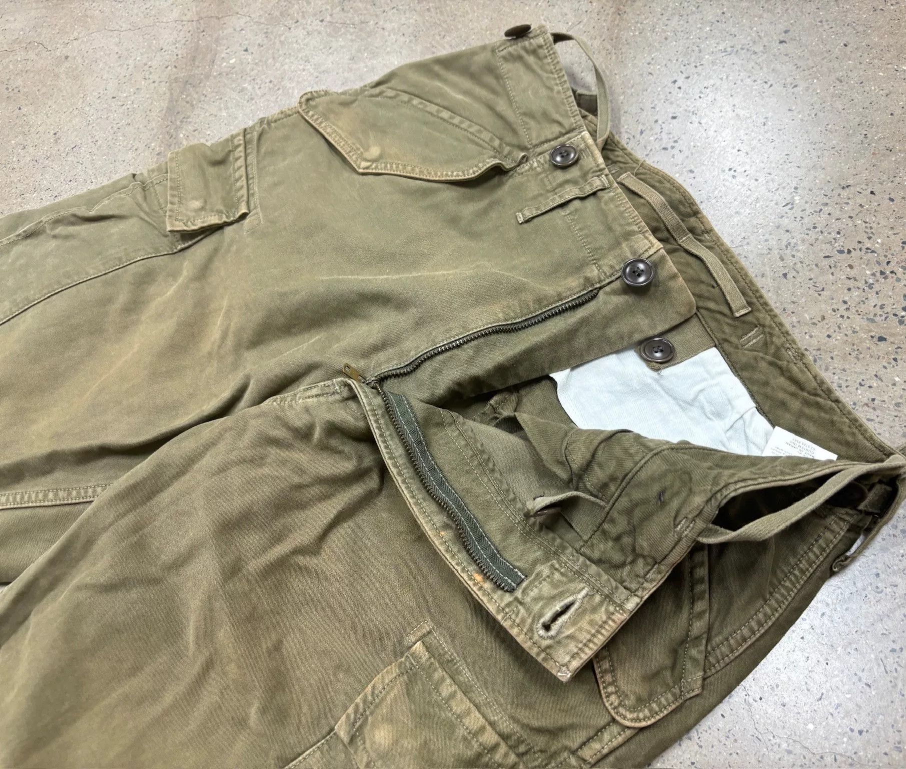 Visvim Visvim Olive Green Cargo Shorts for Men Size US 28 / EU 44 - 5 Thumbnail