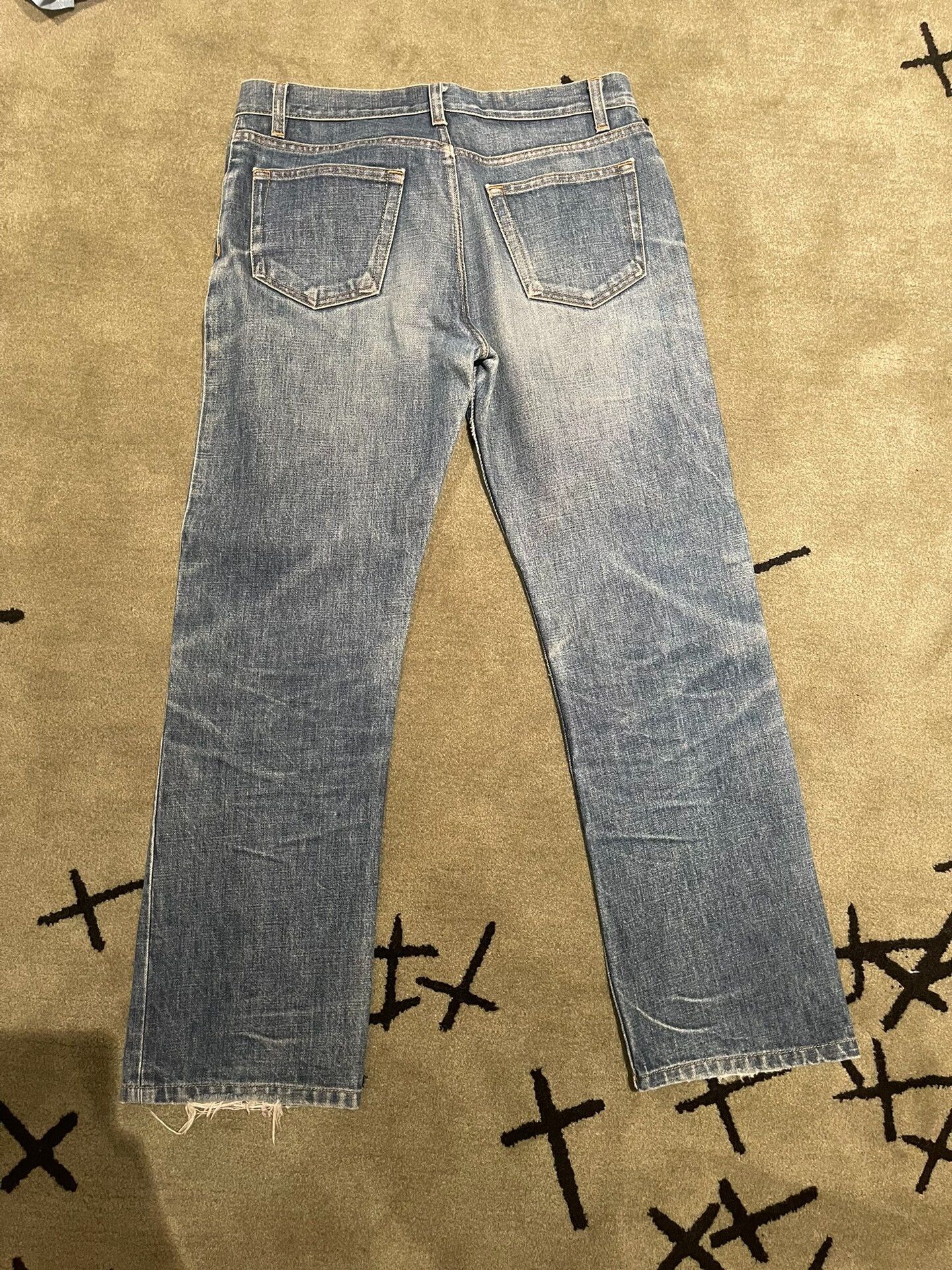 Helmut Lang Helmut Lang Distressed Denim Jeans Size 29 Size US 29 - 6 Thumbnail