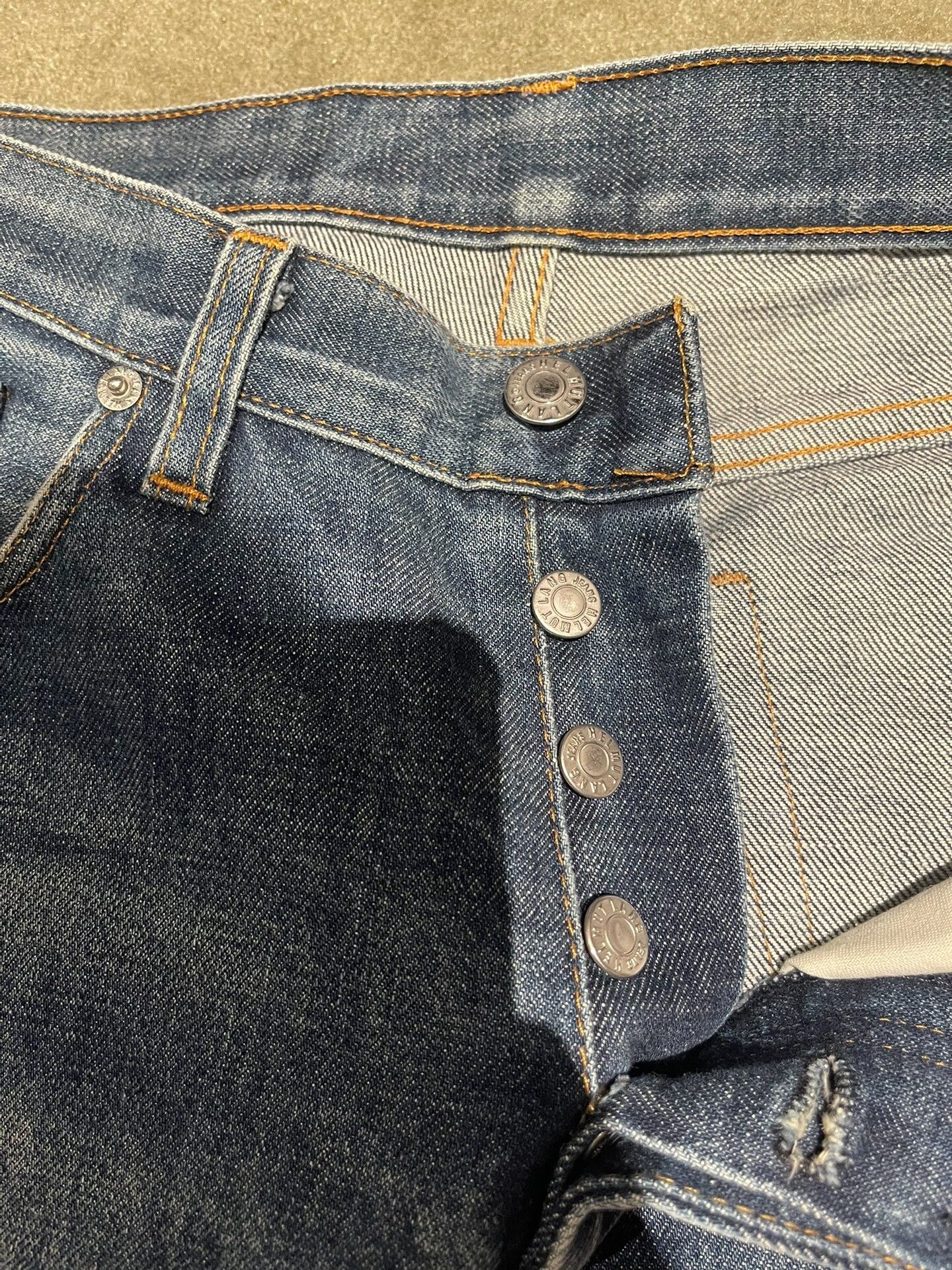 Helmut Lang Helmut Lang Distressed Denim Jeans Size 29 Size US 29 - 3 Thumbnail