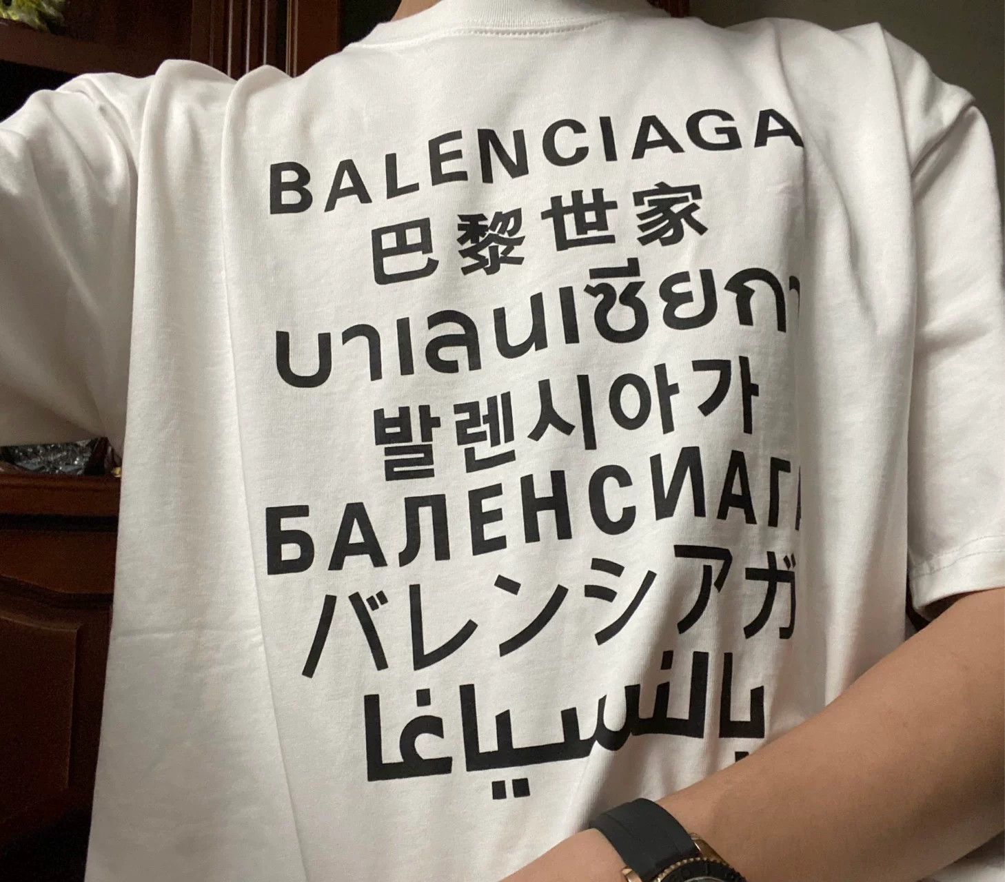 Balenciaga Balenciaga White T-Shirt Size S Size US S / EU 44-46 / 1 - 9 Thumbnail