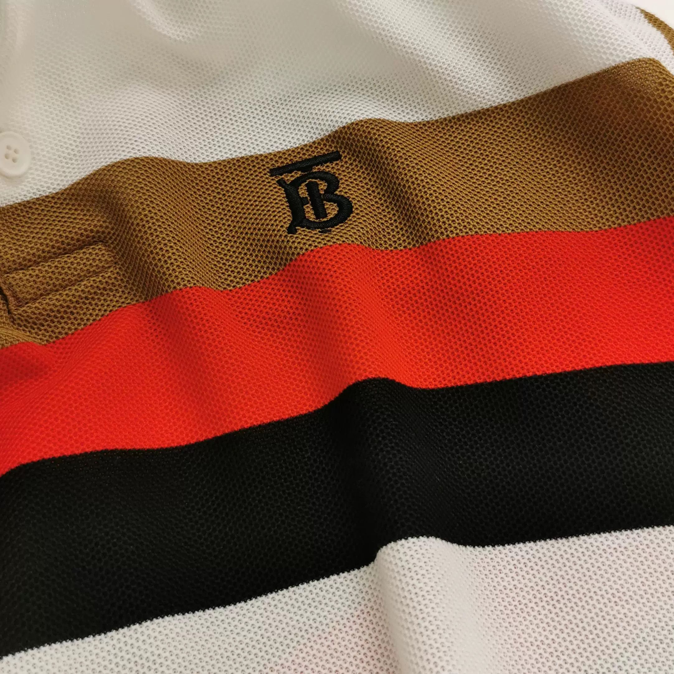Burberry Burberry Color Block Polo Shirt Large Size US L / EU 52-54 / 3 - 3 Thumbnail