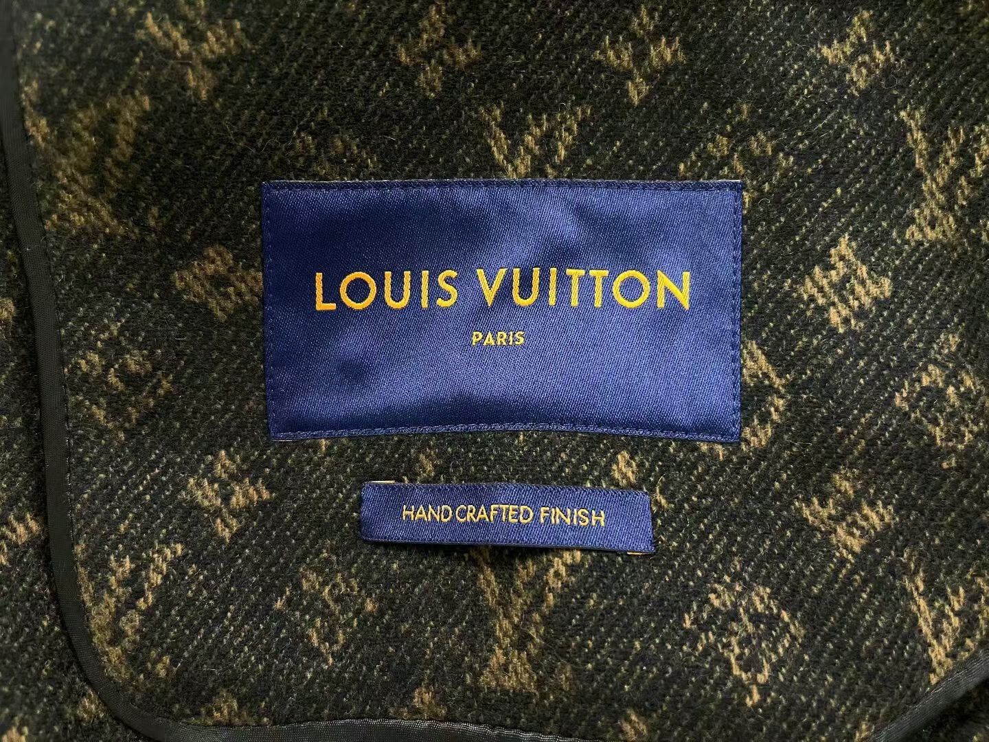Louis Vuitton Louis Vuitton Brown Cashmere Lined Jacket Size US M / EU 48-50 / 2 - 4 Thumbnail