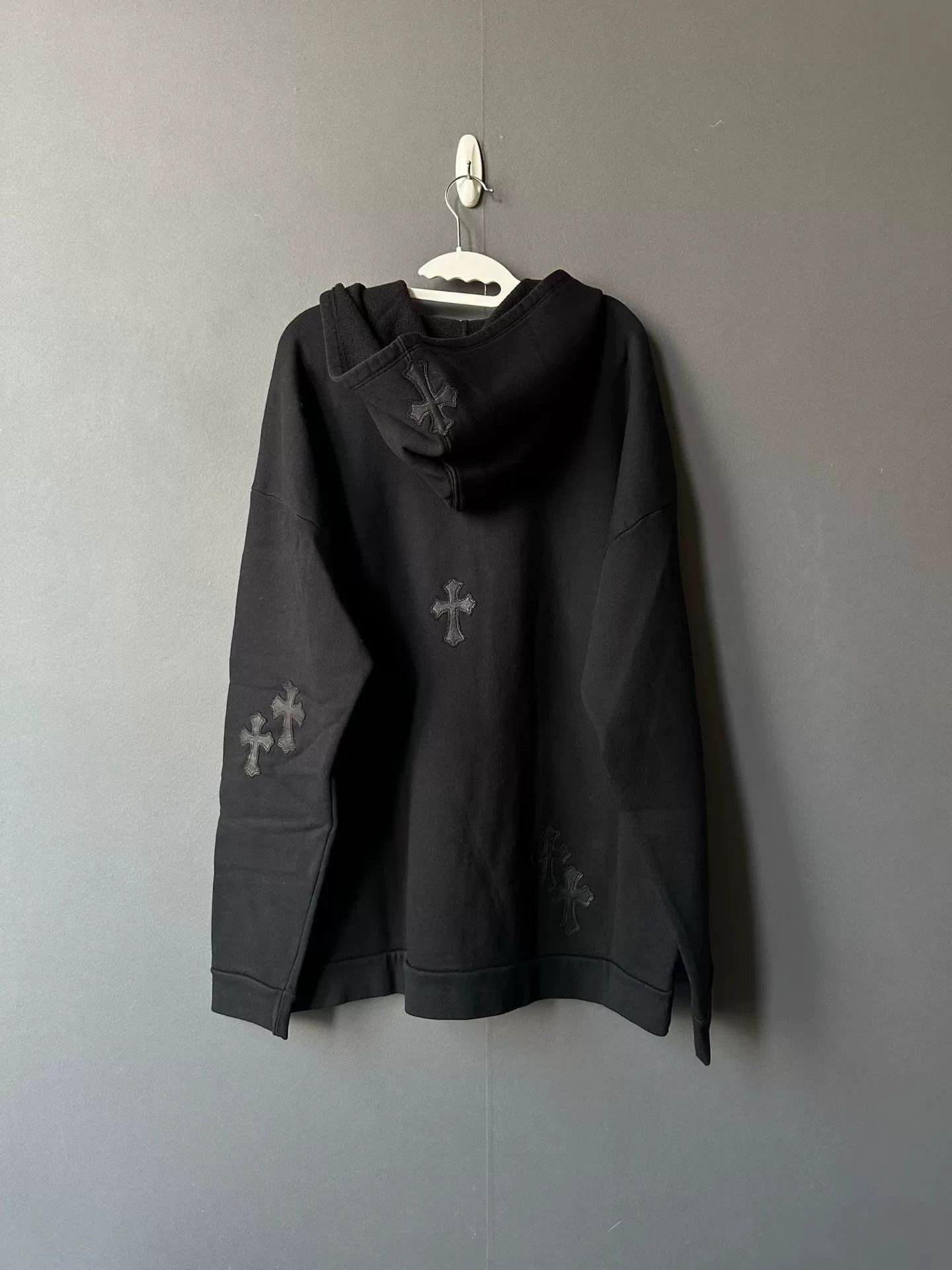 Chrome Hearts Chrome Hearts Black Hooded Sweatshirt Size US L / EU 52-54 / 3 - 2 Thumbnail