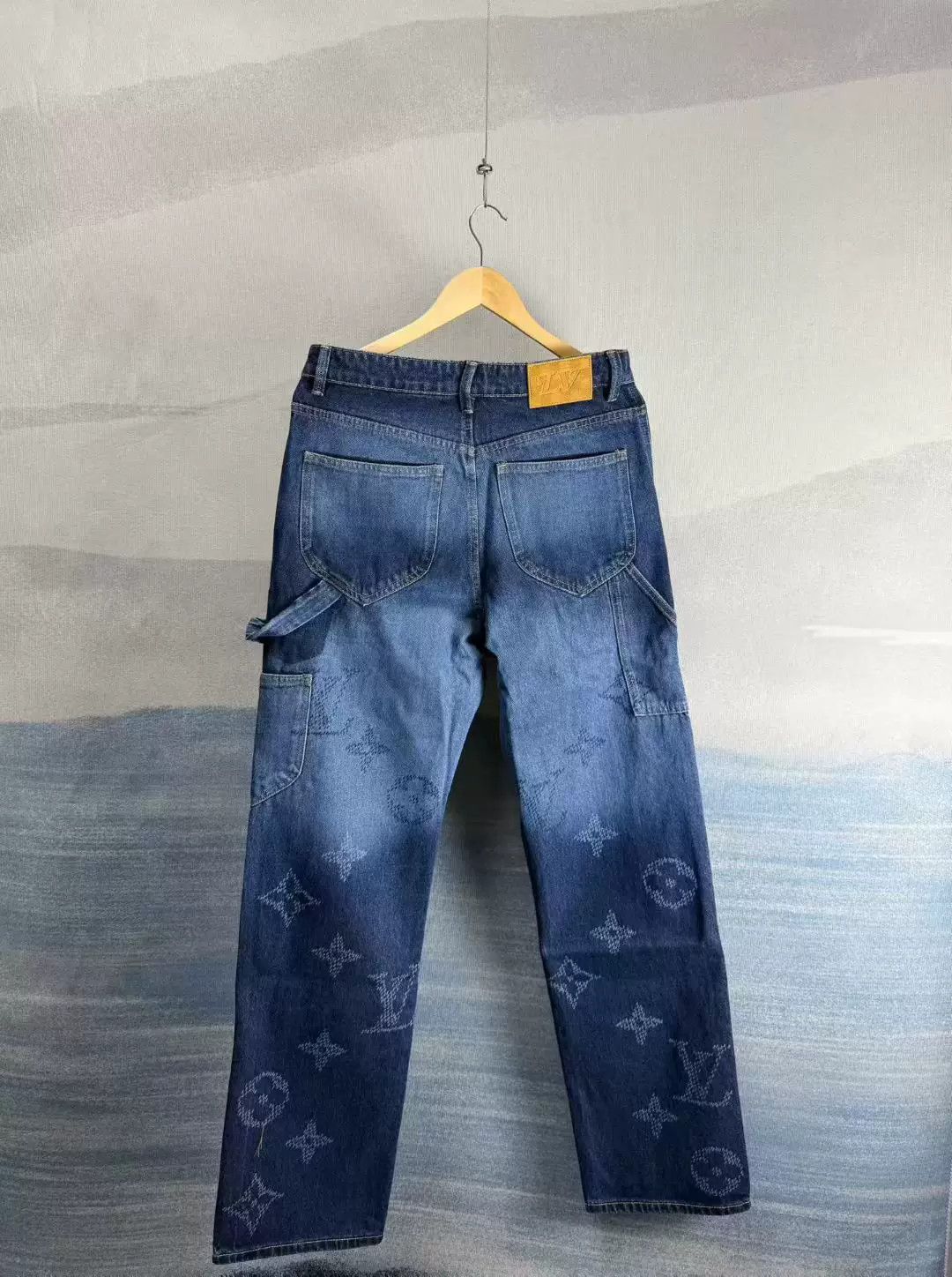 Louis Vuitton Louis Vuitton Deep Blue Denim Cargo Pants Size US 32 / EU 48 - 3 Thumbnail