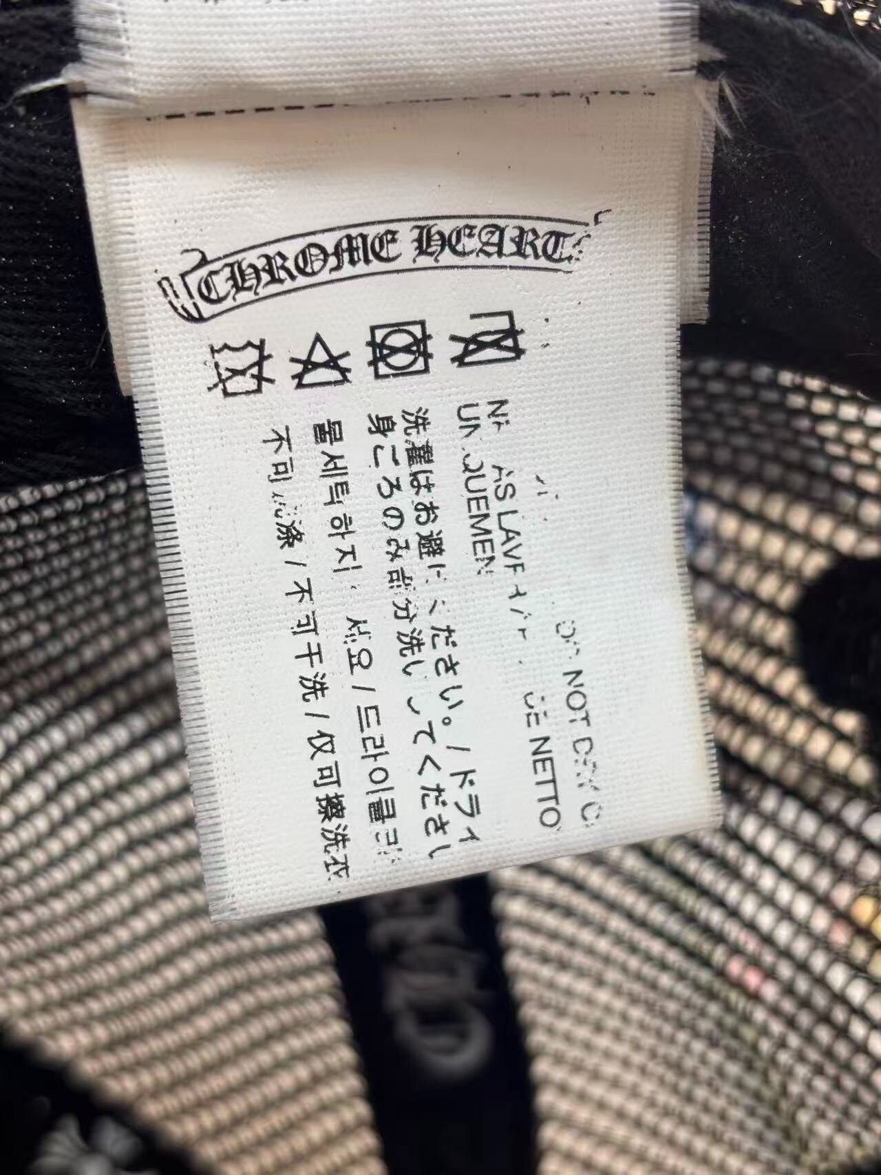 Chrome Hearts Chrome Hearts Black Embroidered Baseball Cap Size ONE SIZE - 6 Thumbnail