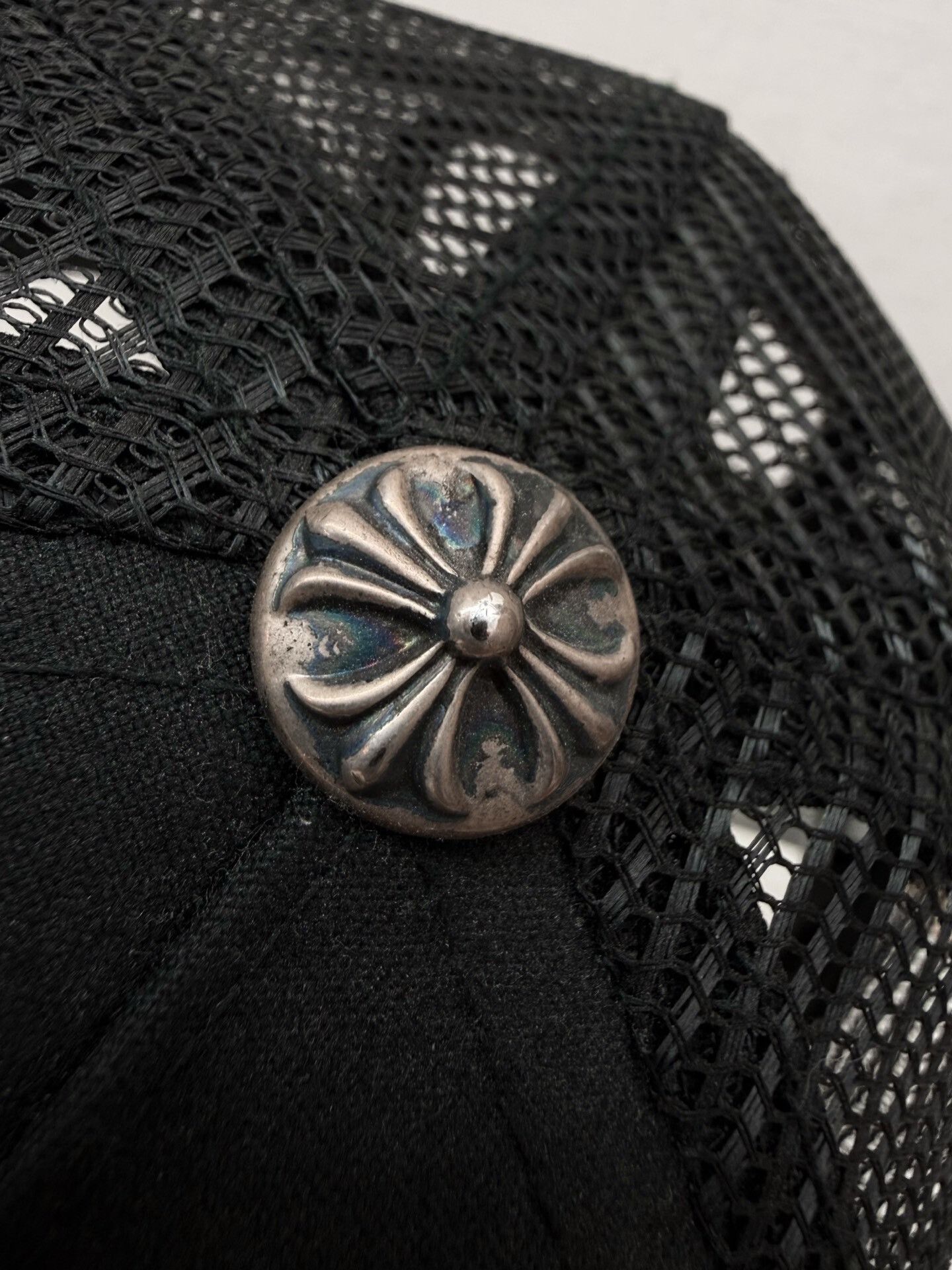 Chrome Hearts Chrome Hearts Black Embroidered Baseball Cap Size ONE SIZE - 3 Thumbnail