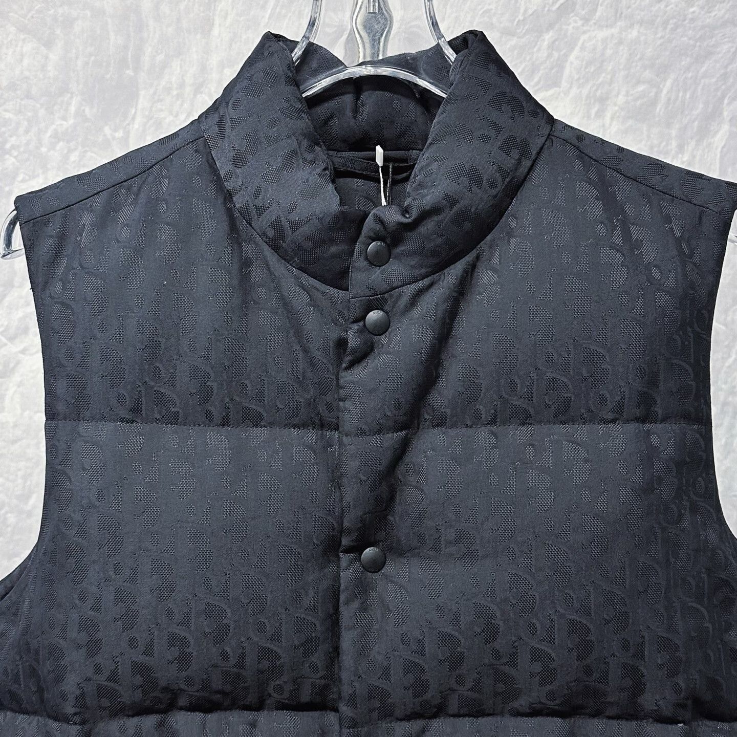 Dior DIOR Oblique Pattern Stand Collar Puffy Vest Size US S / EU 44-46 / 1 - 4 Thumbnail