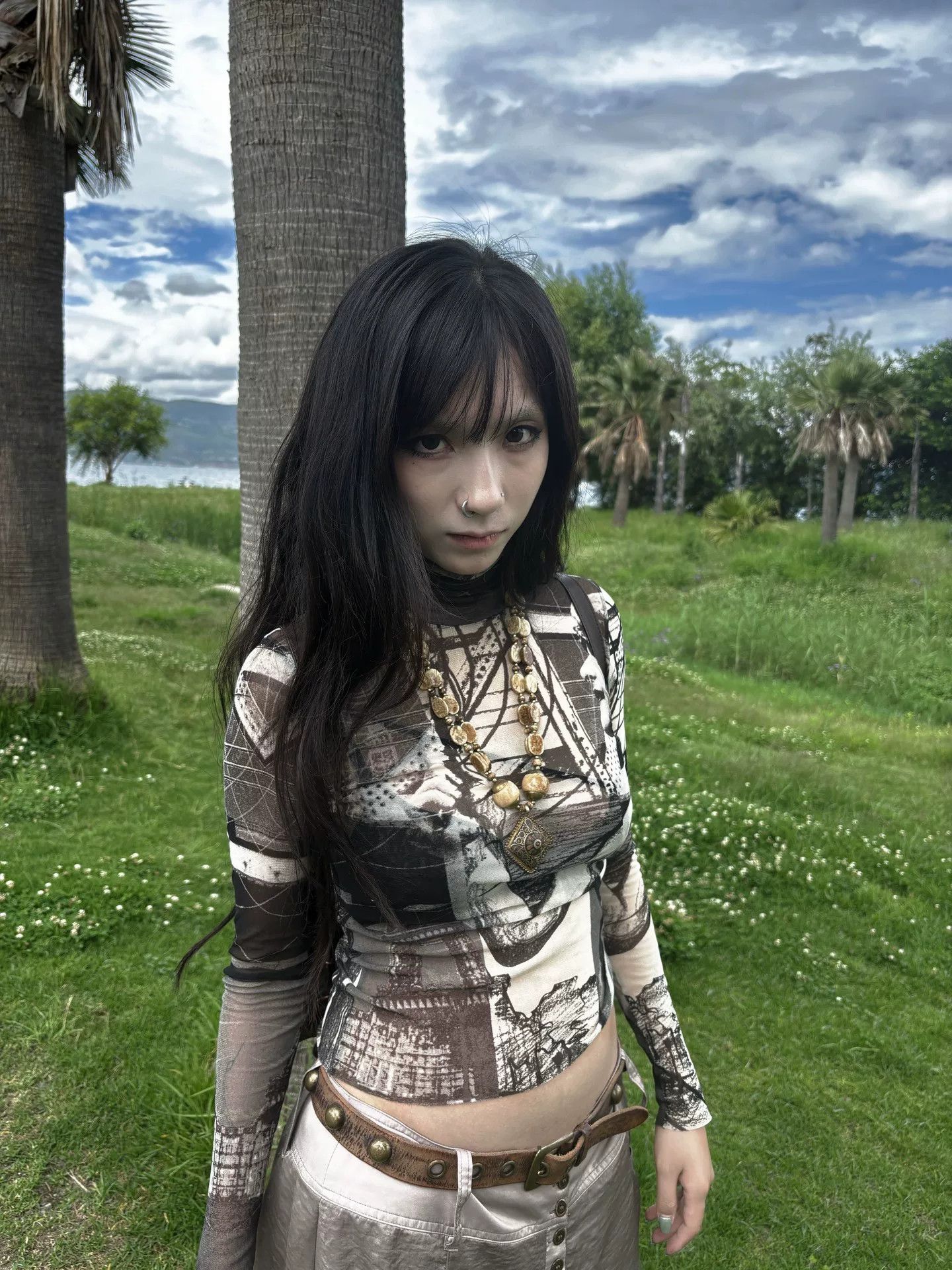Jean Paul Gaultier Jean Paul Gaultier Sheer Medieval Graphic Top Size S / US 4 / IT 40 - 2 Thumbnail