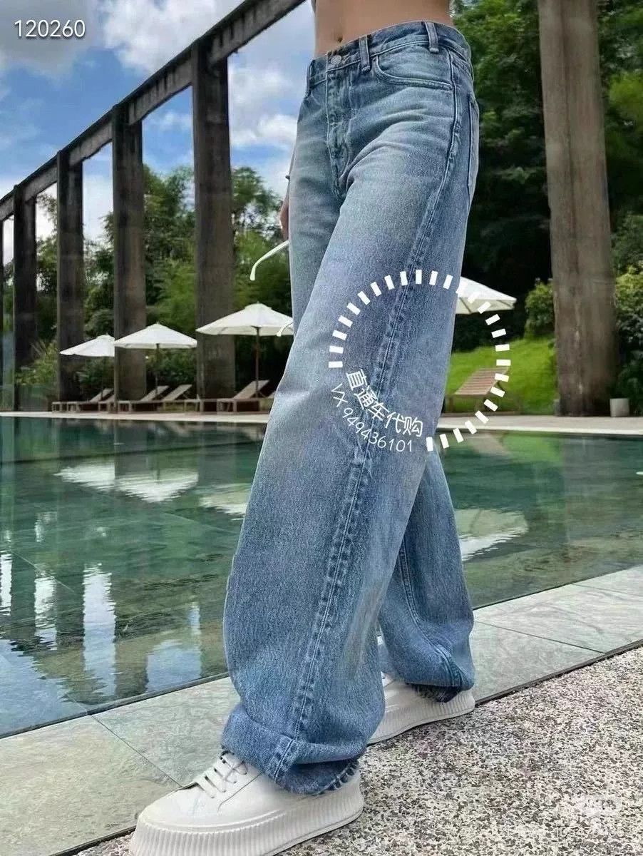 Celine Celine Light Blue Denim Jeans Size 27 Size 27" / US 4 / IT 40 - 6 Thumbnail
