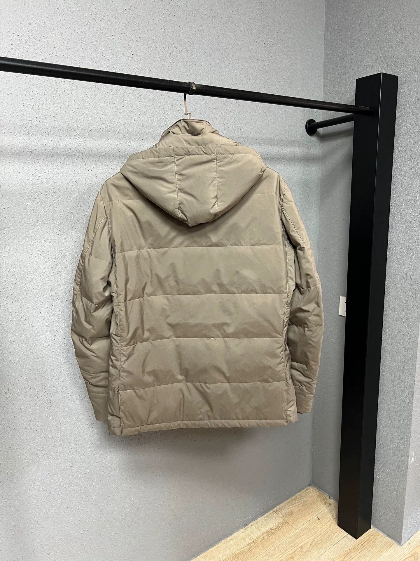 Loro Piana Loro Piana Lightweight Beige Hooded Jacket Size US S / EU 44-46 / 1 - 2 Thumbnail