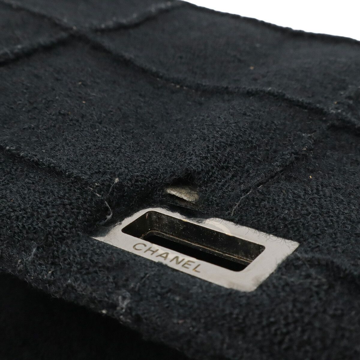 Chanel Chanel Chanel 2.55 Choco Bar Felt Shoulder Bag Textile Shoulder Bag DUTY FREE for USA Size ONE SIZE - 4 Thumbnail