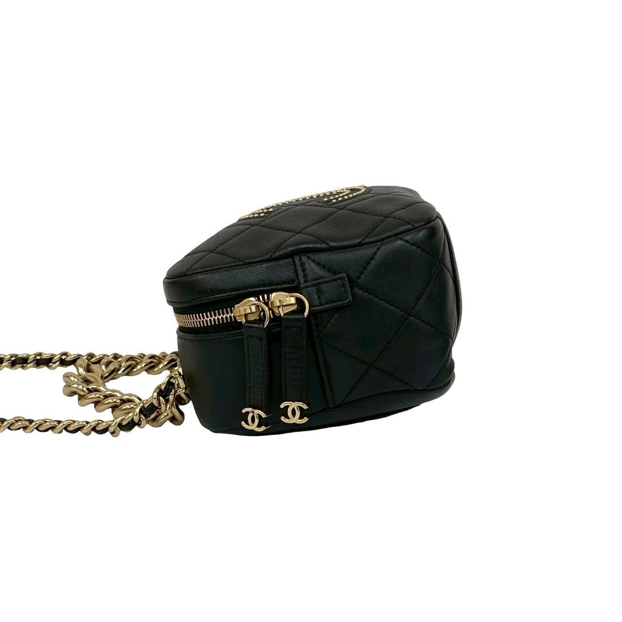 Chanel Chanel Chanel Matelasse Coco Studs Leather 2way Bag Leather Shoulder Bag DUTY FREE for USA Size ONE SIZE - 6 Thumbnail