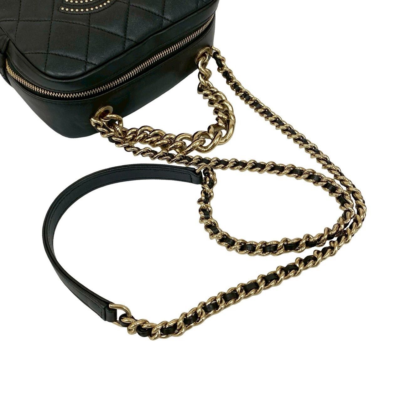 Chanel Chanel Chanel Matelasse Coco Studs Leather 2way Bag Leather Shoulder Bag DUTY FREE for USA Size ONE SIZE - 5 Thumbnail