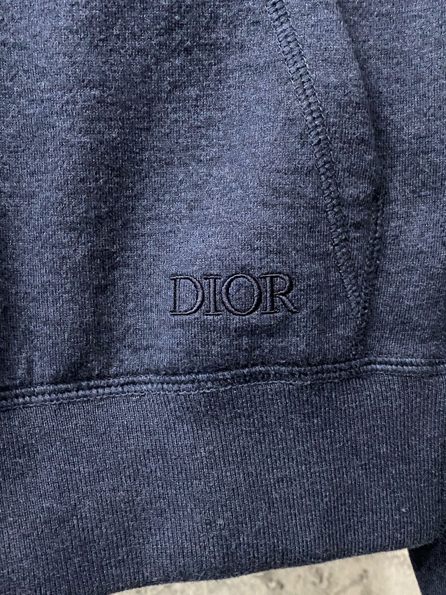Dior Dior Navy Zip-Up Hooded Jacket Size US M / EU 48-50 / 2 - 5 Thumbnail