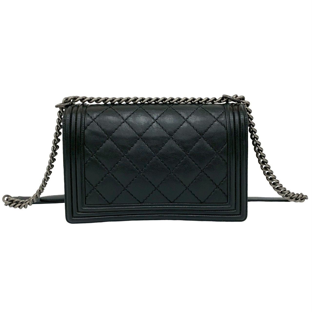 Chanel Chanel Chanel Boy Chanel Leather Shoulder Bag Leather Shoulder Bag DUTY FREE for USA Size ONE SIZE - 4 Thumbnail