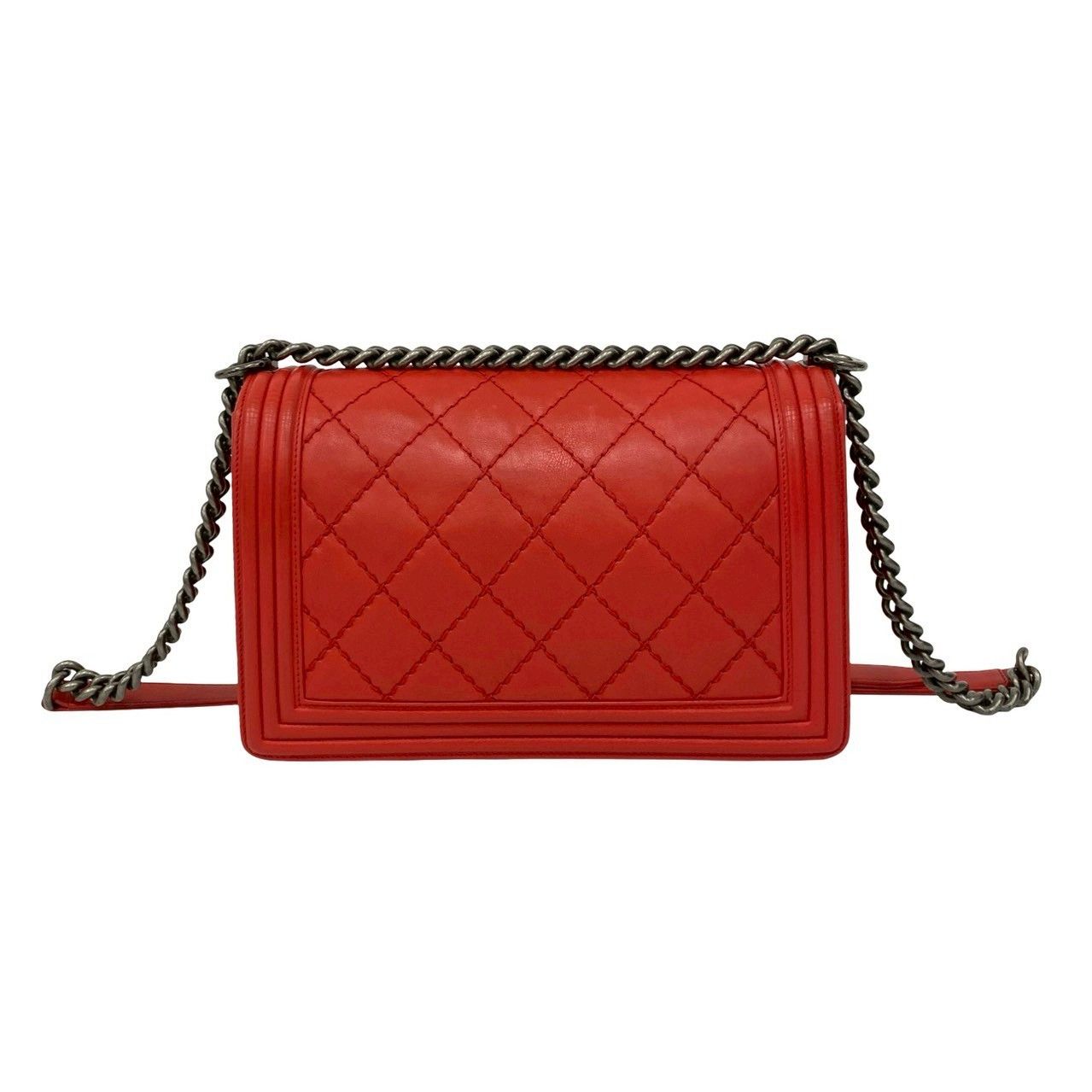 Chanel Chanel Chanel Boy Chanel Leather Shoulder Bag Leather Shoulder Bag DUTY FREE for USA Size ONE SIZE - 4 Thumbnail