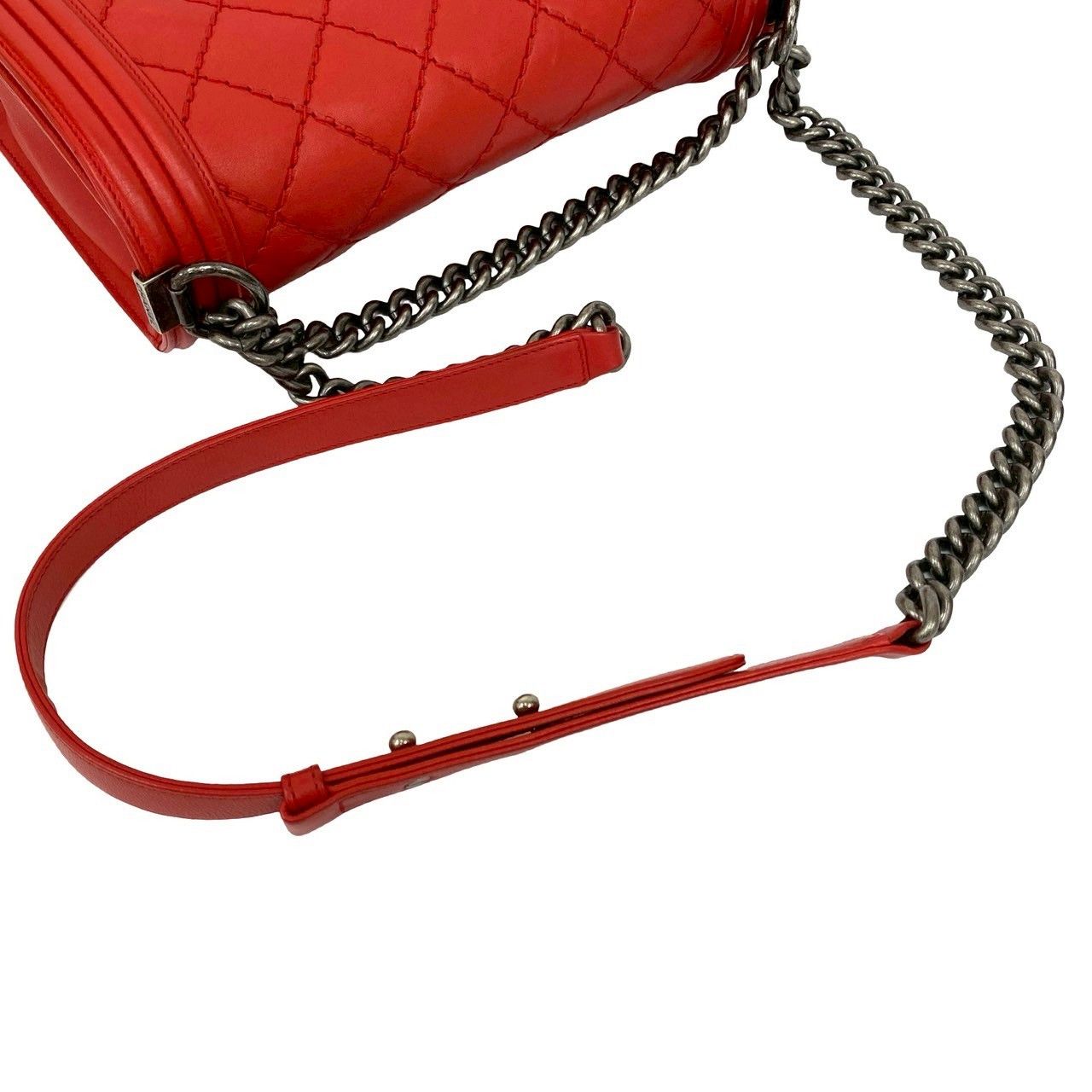 Chanel Chanel Chanel Boy Chanel Leather Shoulder Bag Leather Shoulder Bag DUTY FREE for USA Size ONE SIZE - 5 Thumbnail