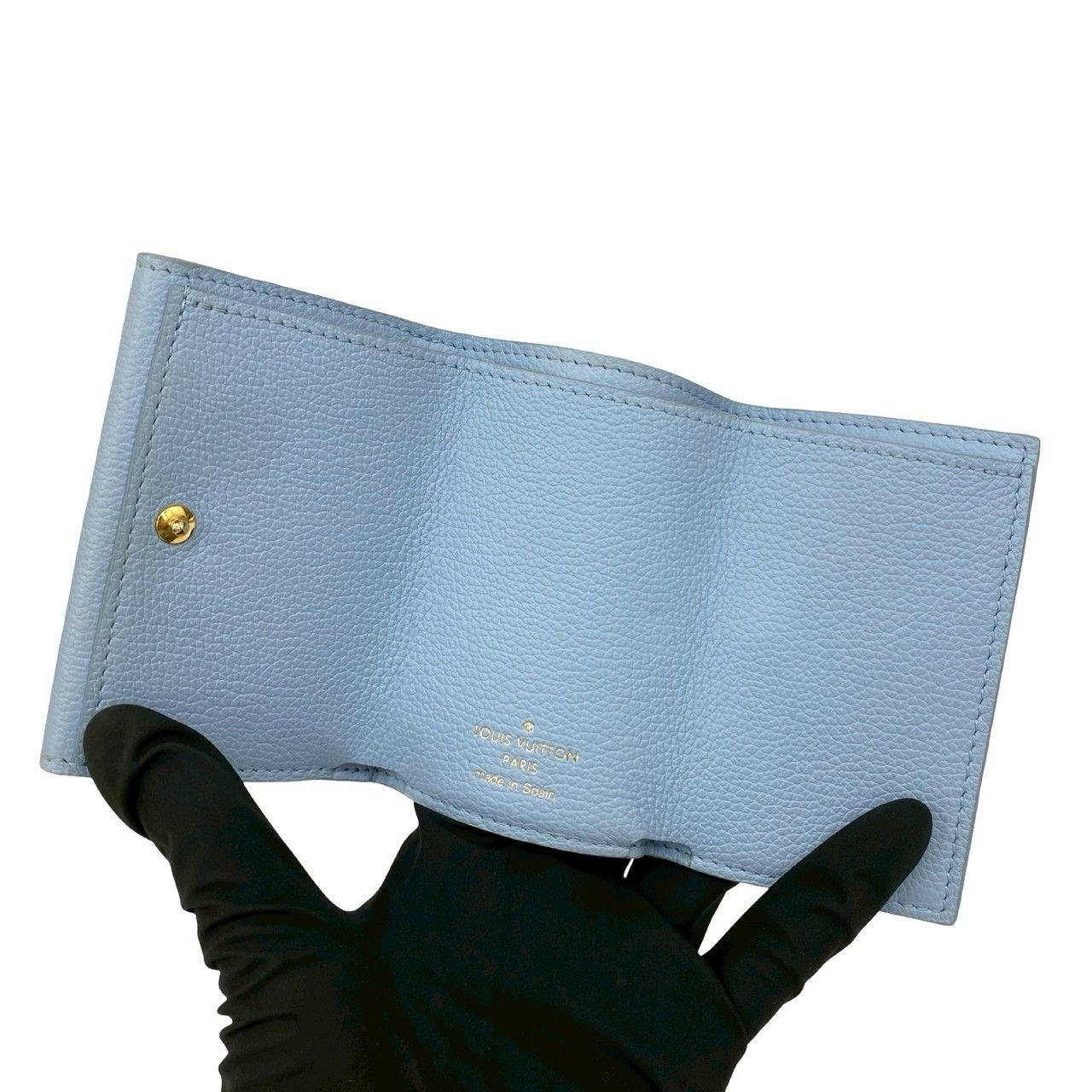 Louis Vuitton Louis Vuitton Louis Vuitton Portefeuille Lock Mini Leather Trifold Wallet Leather Short Wallet DUTY FREE for USA Size ONE SIZE - 8 Thumbnail