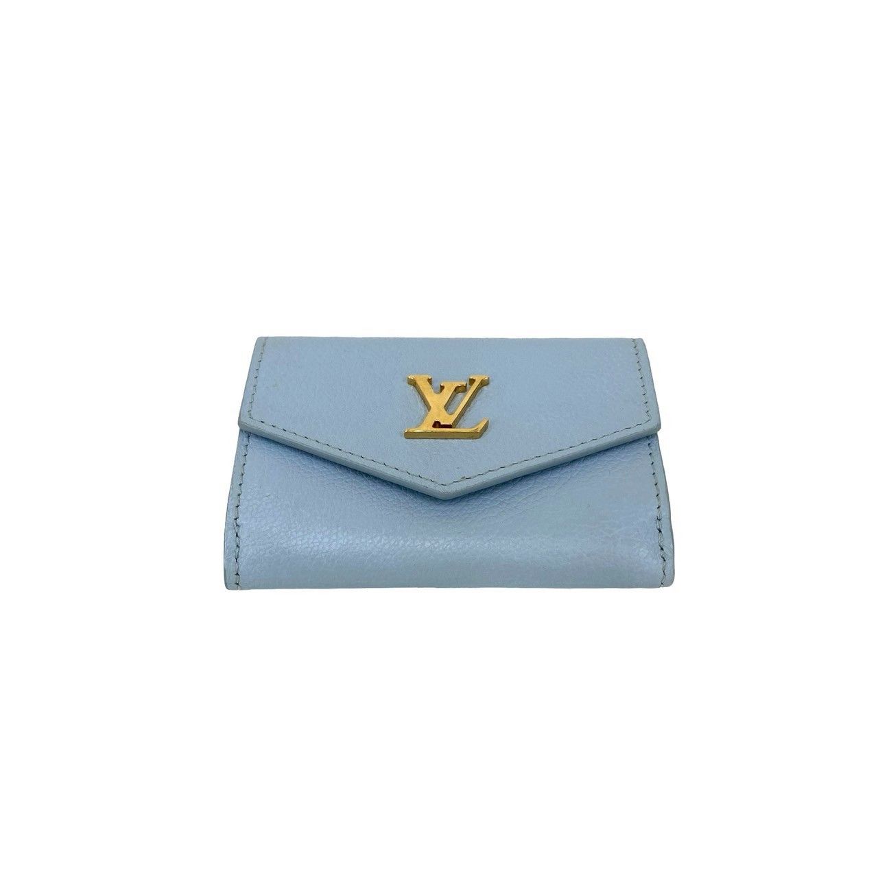 Louis Vuitton Louis Vuitton Louis Vuitton Portefeuille Lock Mini Leather Trifold Wallet Leather Short Wallet DUTY FREE for USA Size ONE SIZE - 7 Thumbnail