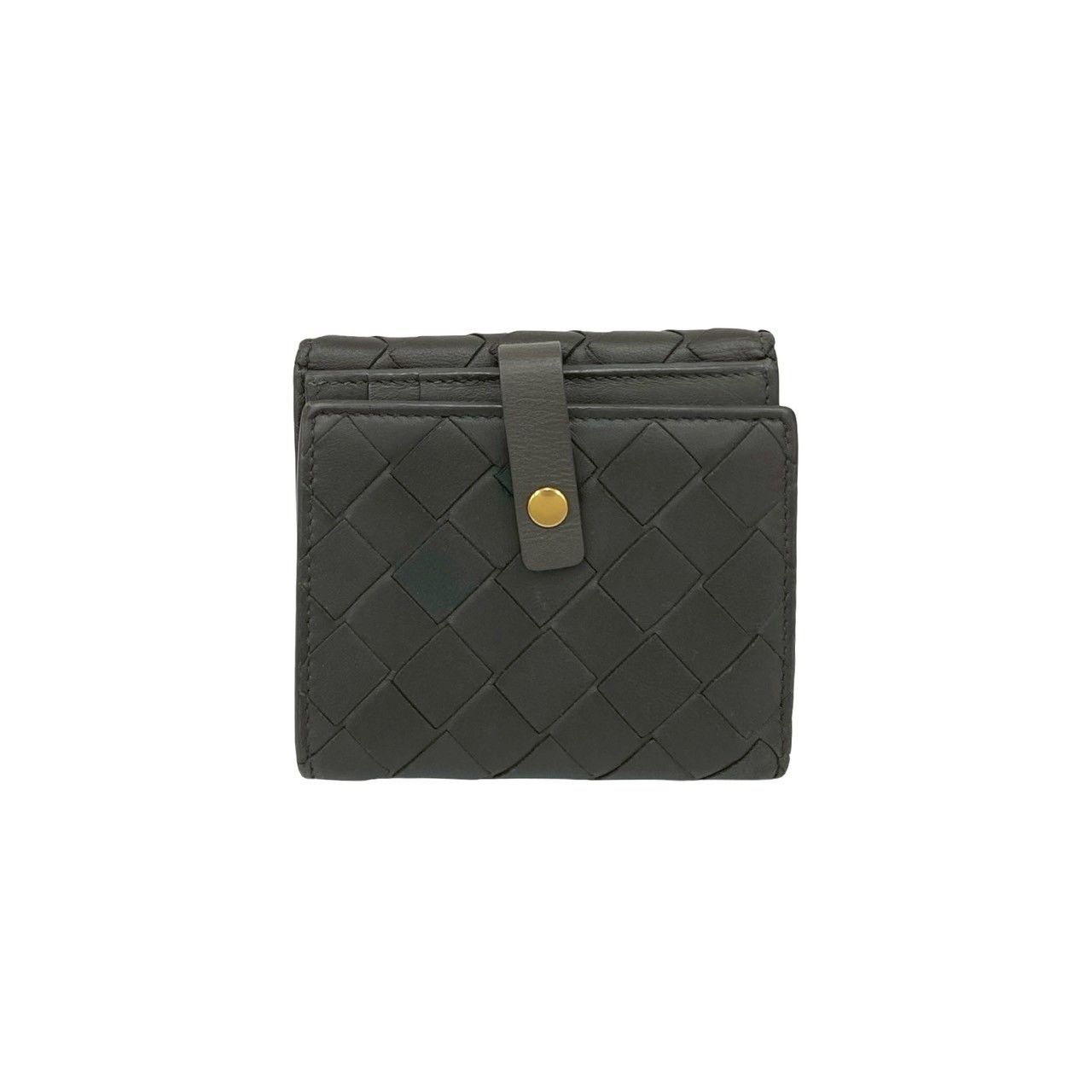 Bottega Veneta Bottega Veneta Bottega Veneta Leather Bifold Wallet Leather Short Wallet DUTY FREE for USA Size ONE SIZE - 2 Thumbnail
