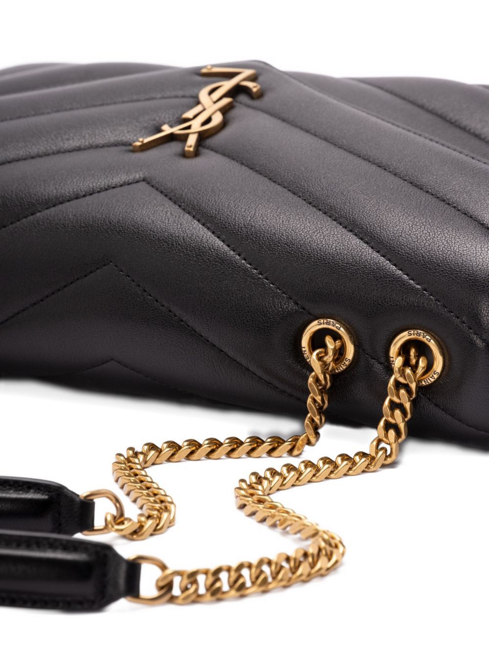 Saint Laurent Paris LOULOU MEDIUM LEATHER SHOULDER BAG Size ONE SIZE - 3 Thumbnail