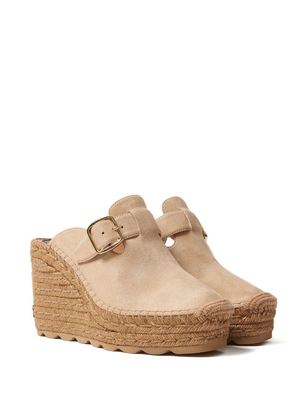Stella McCartney GAIA SUEDE CLOGS Size US 7 / IT 37 - 3 Thumbnail
