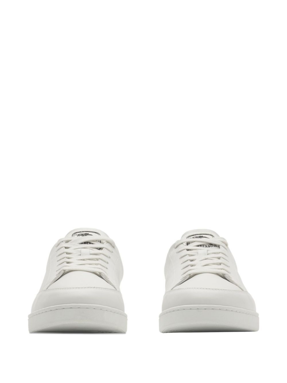 Burberry SET LEATHER SNEAKERS Size US 7 / EU 40 - 2 Thumbnail