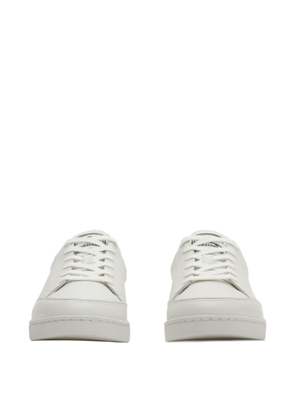 Burberry SET LEATHER SNEAKERS Size US 8.5 / IT 38.5 - 3 Thumbnail