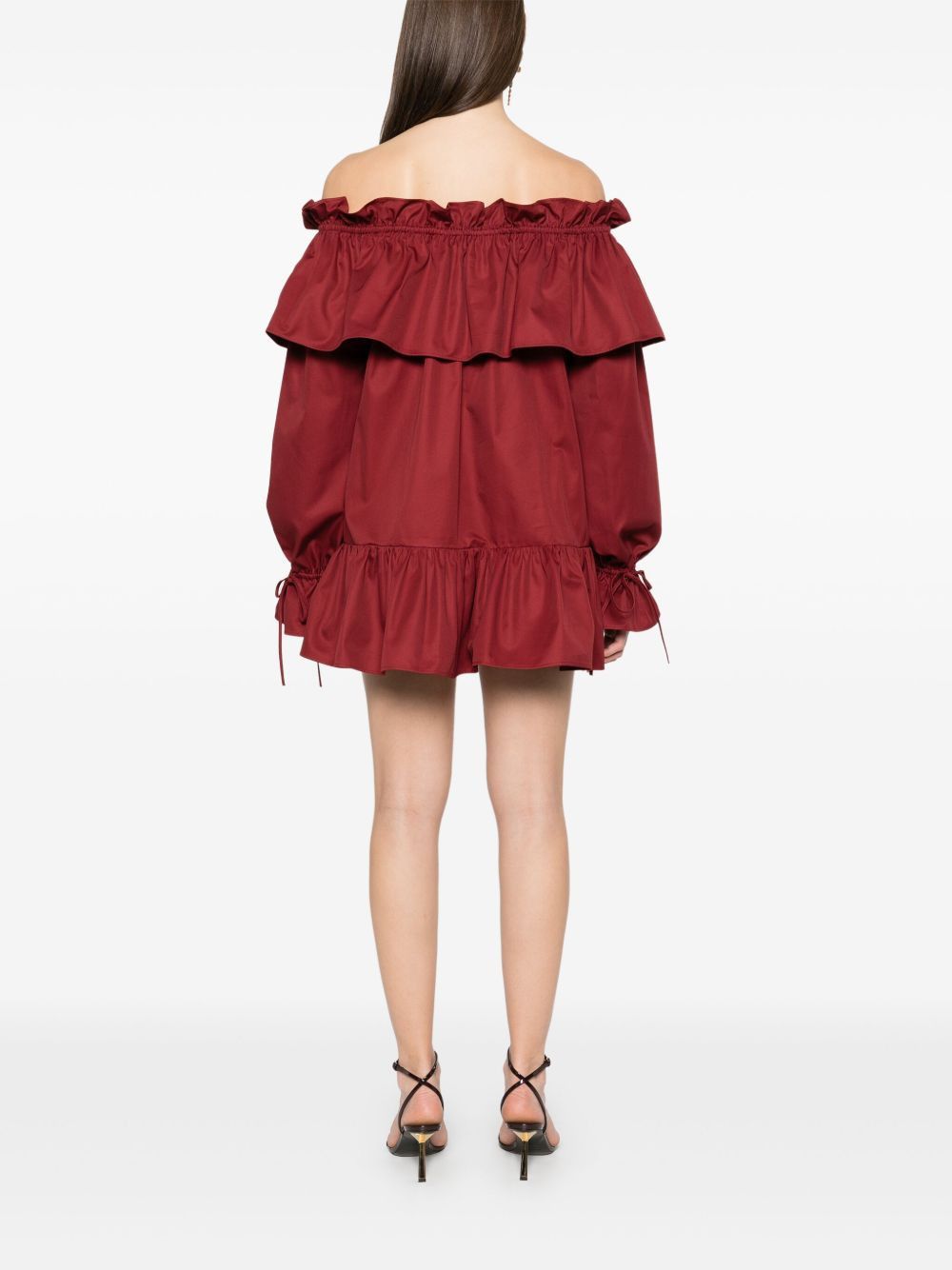 Saint Laurent Paris COTTON TWILL MINI DRESS Size XS / US 0-2 / IT 36-38 - 2 Thumbnail