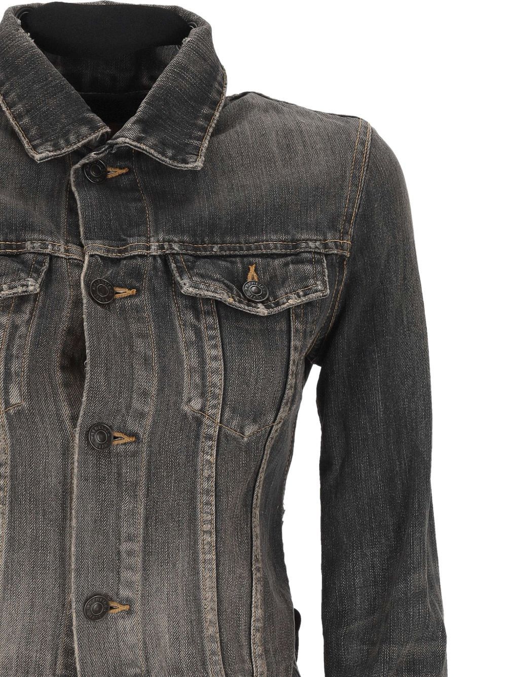 Balenciaga LACE-UP DENIM JACKET Size XS / US 0-2 / IT 36-38 - 3 Thumbnail