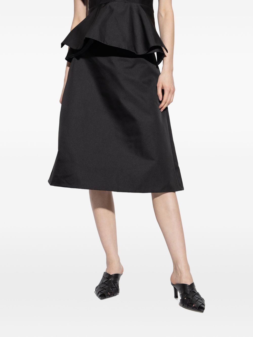 Alexander McQueen SILK SKIRT Size 27" / US 4 / IT 40 - 2 Thumbnail