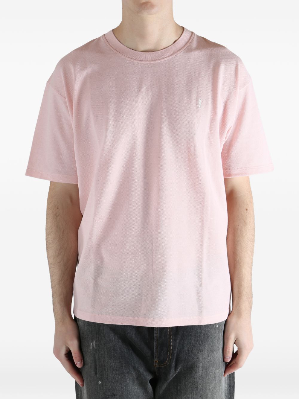 Saint Laurent Paris COTTON T-SHIRT Size US M / EU 48-50 / 2 - 4 Thumbnail