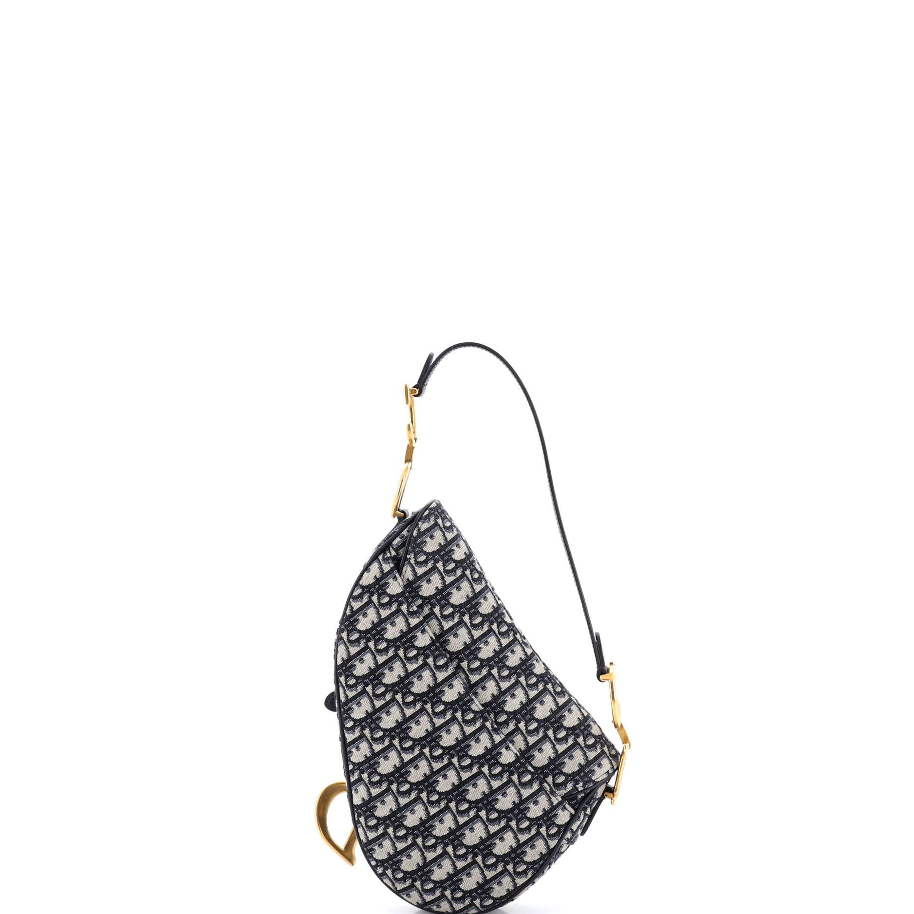 Dior Saddle Handbag Oblique Canvas Medium Size ONE SIZE - 2 Thumbnail