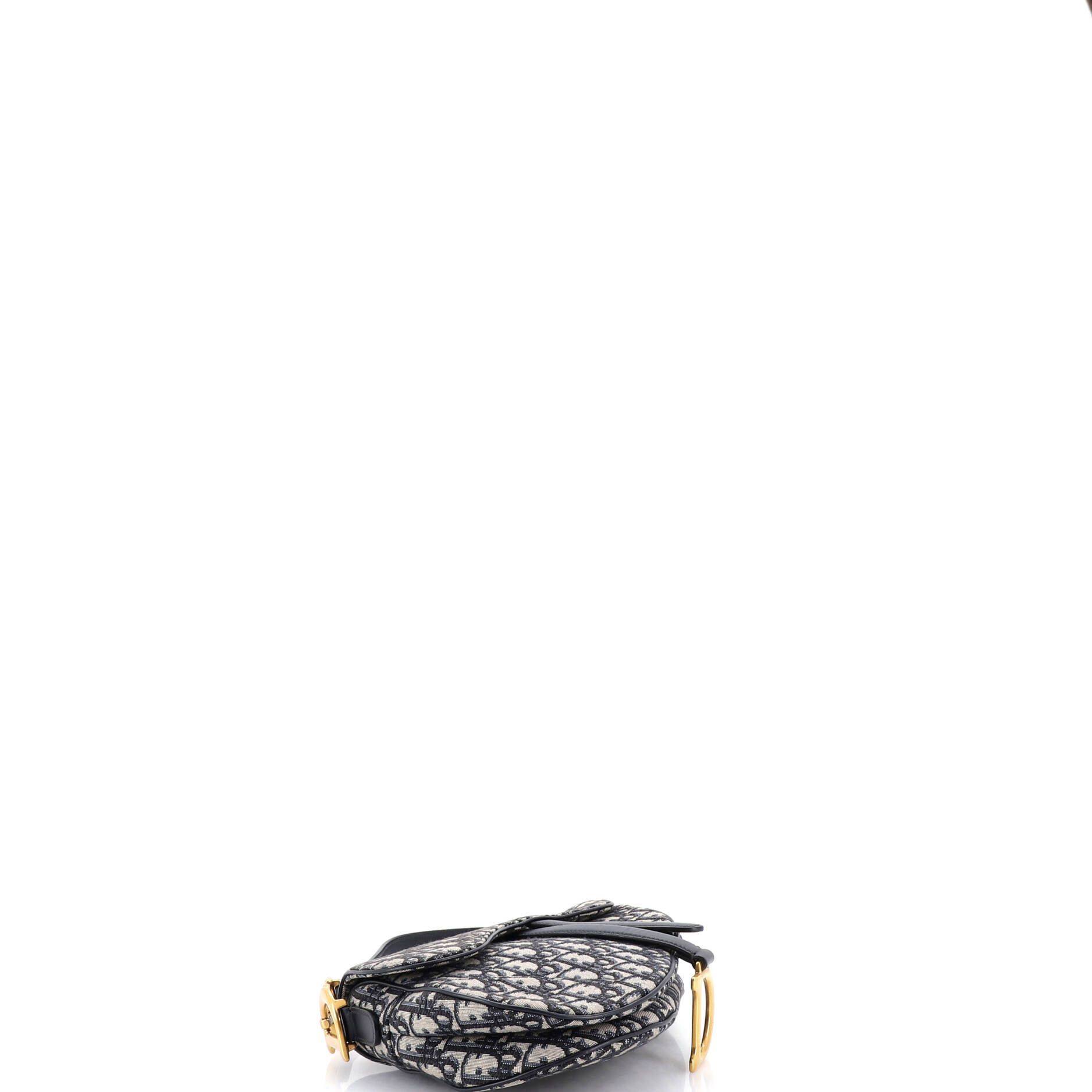 Dior Saddle Handbag Oblique Canvas Medium Size ONE SIZE - 3 Thumbnail