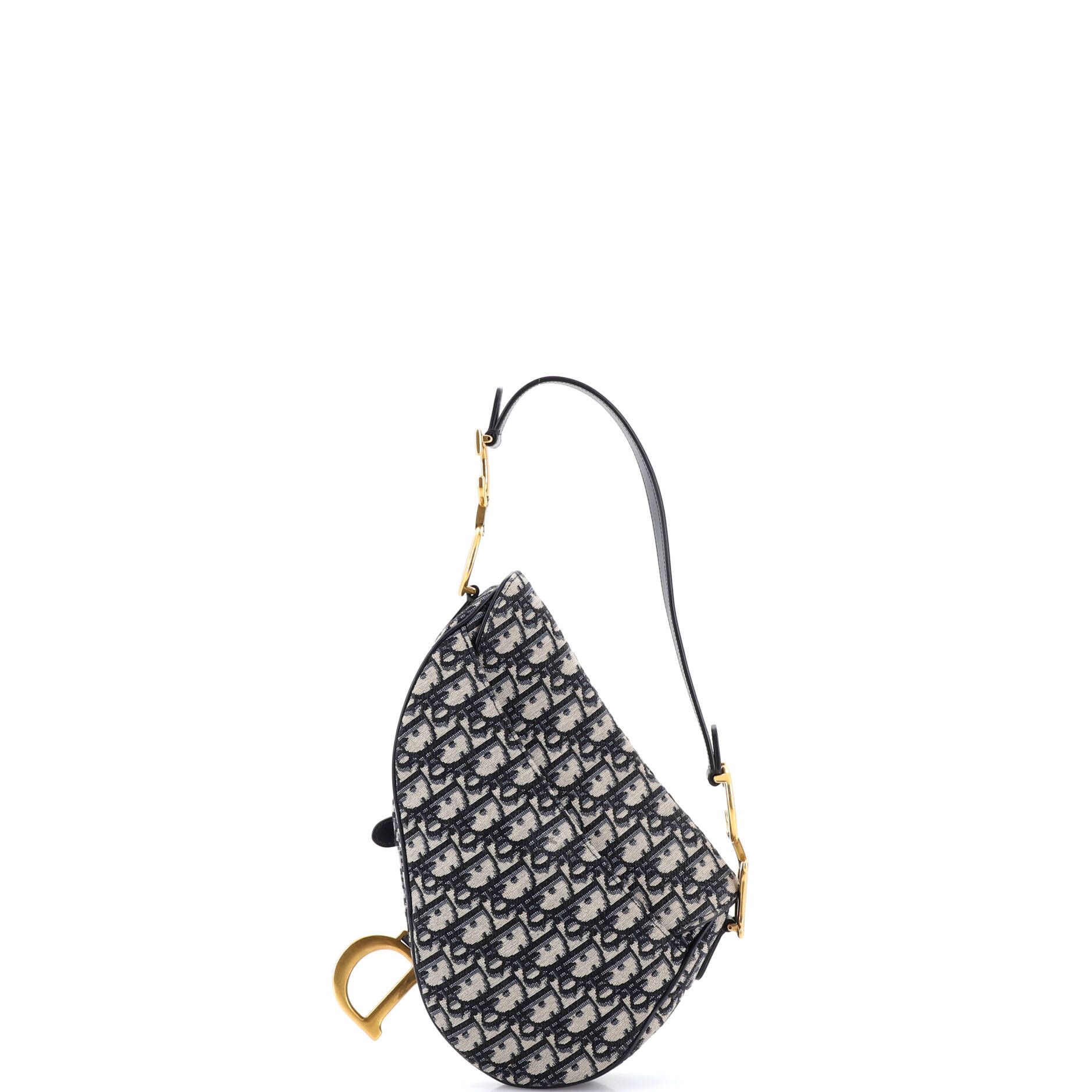 Dior Saddle Handbag Oblique Canvas Medium Size ONE SIZE - 2 Thumbnail