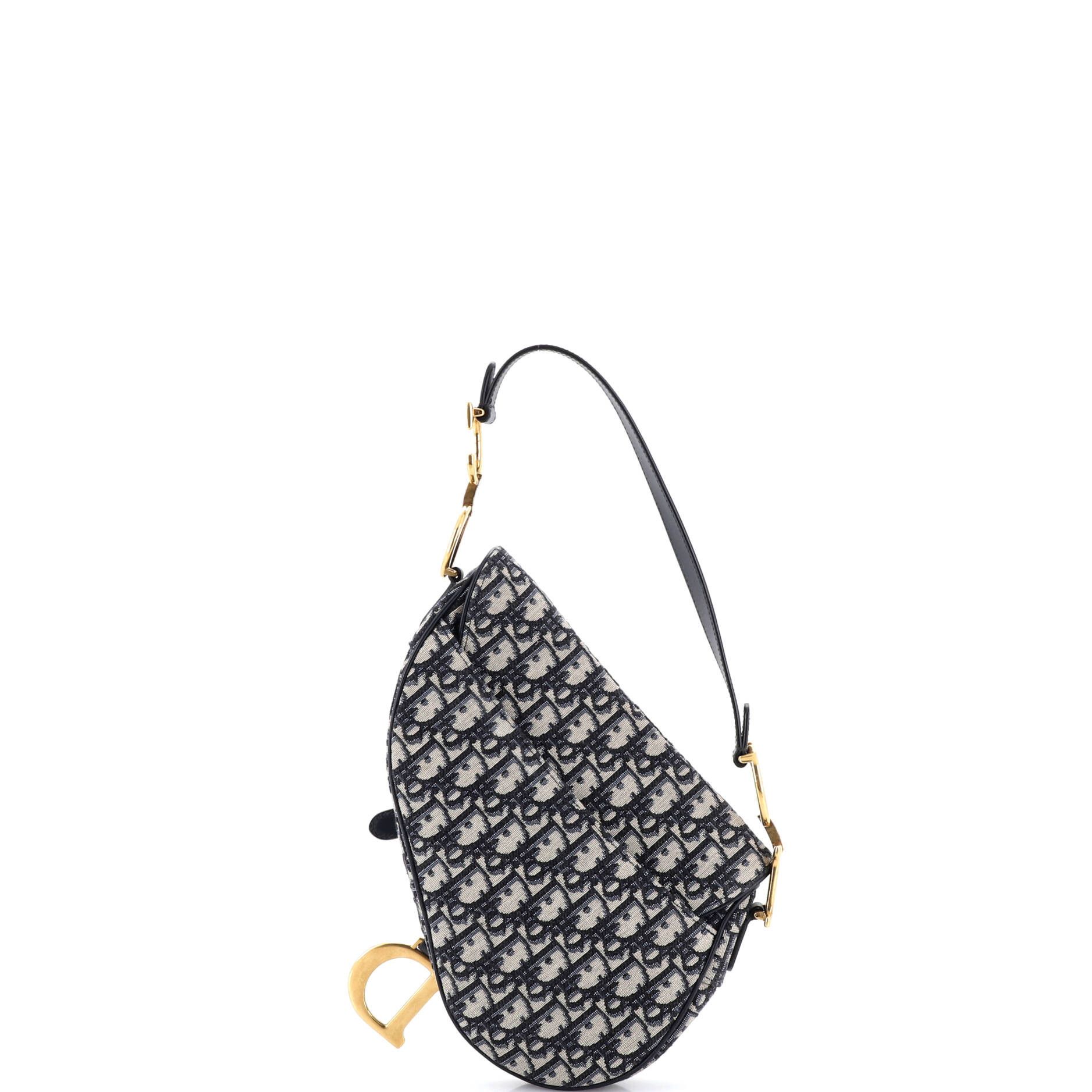Dior Saddle Handbag Oblique Canvas Medium Size ONE SIZE - 2 Thumbnail