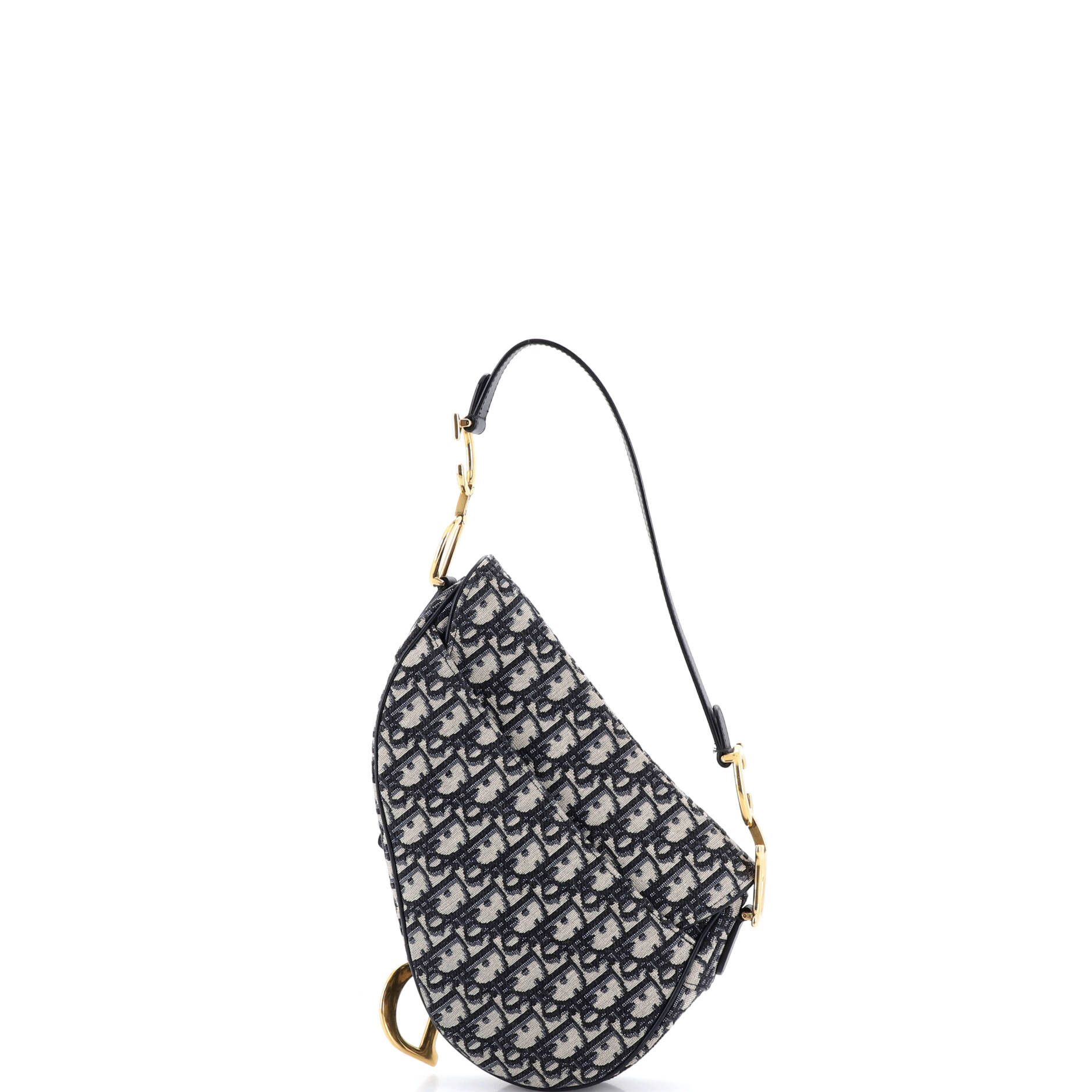 Dior Saddle Handbag Oblique Canvas Medium Size ONE SIZE - 2 Thumbnail