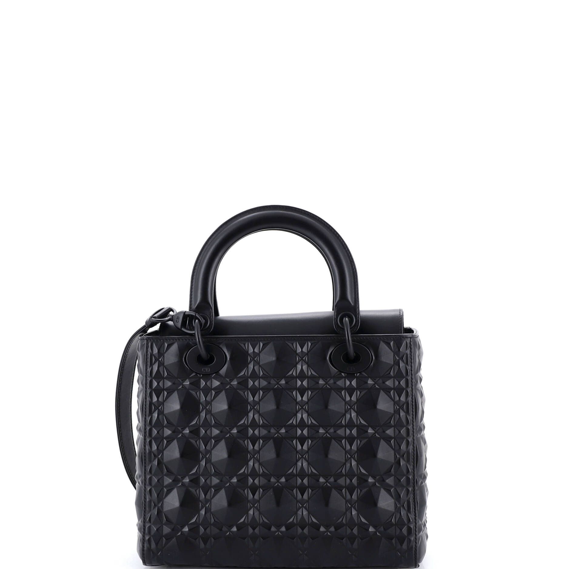 Dior Lady Dior Bag Diamond Motif Cannage Calfskin Medium Size ONE SIZE - 2 Thumbnail